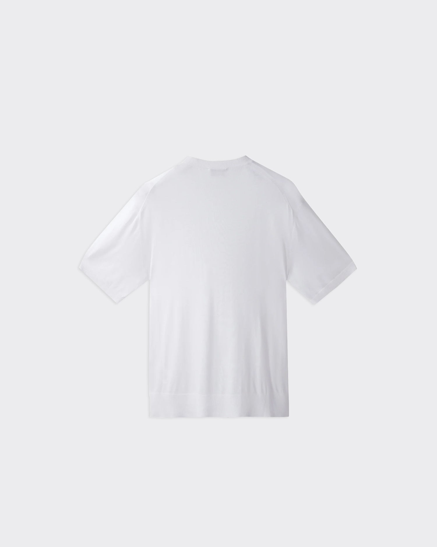 T-Shirt Manica Corta Cotone e Seta Ice