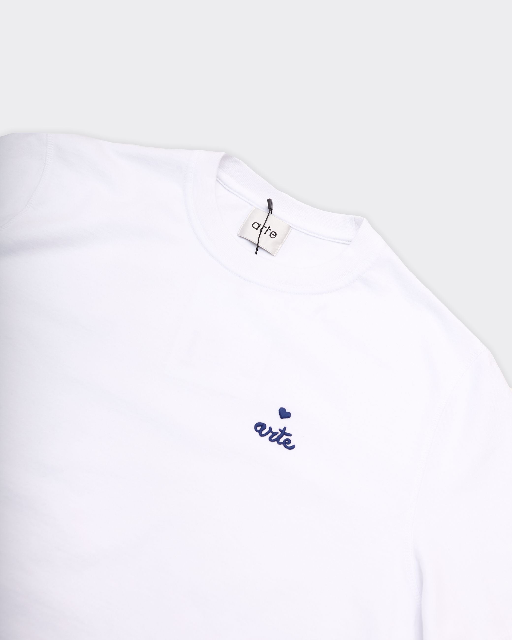 T-Shirt Heart Logo Bianco