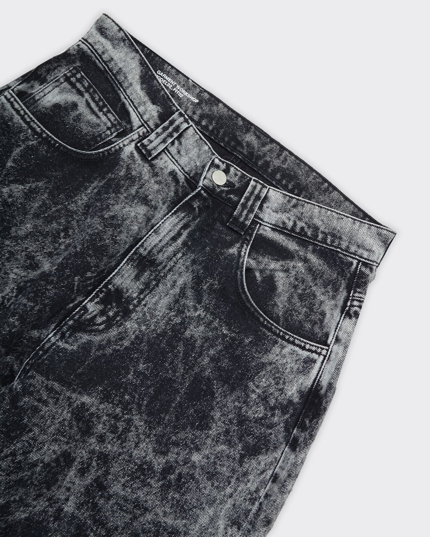 Jeans Baggy Denim Nero