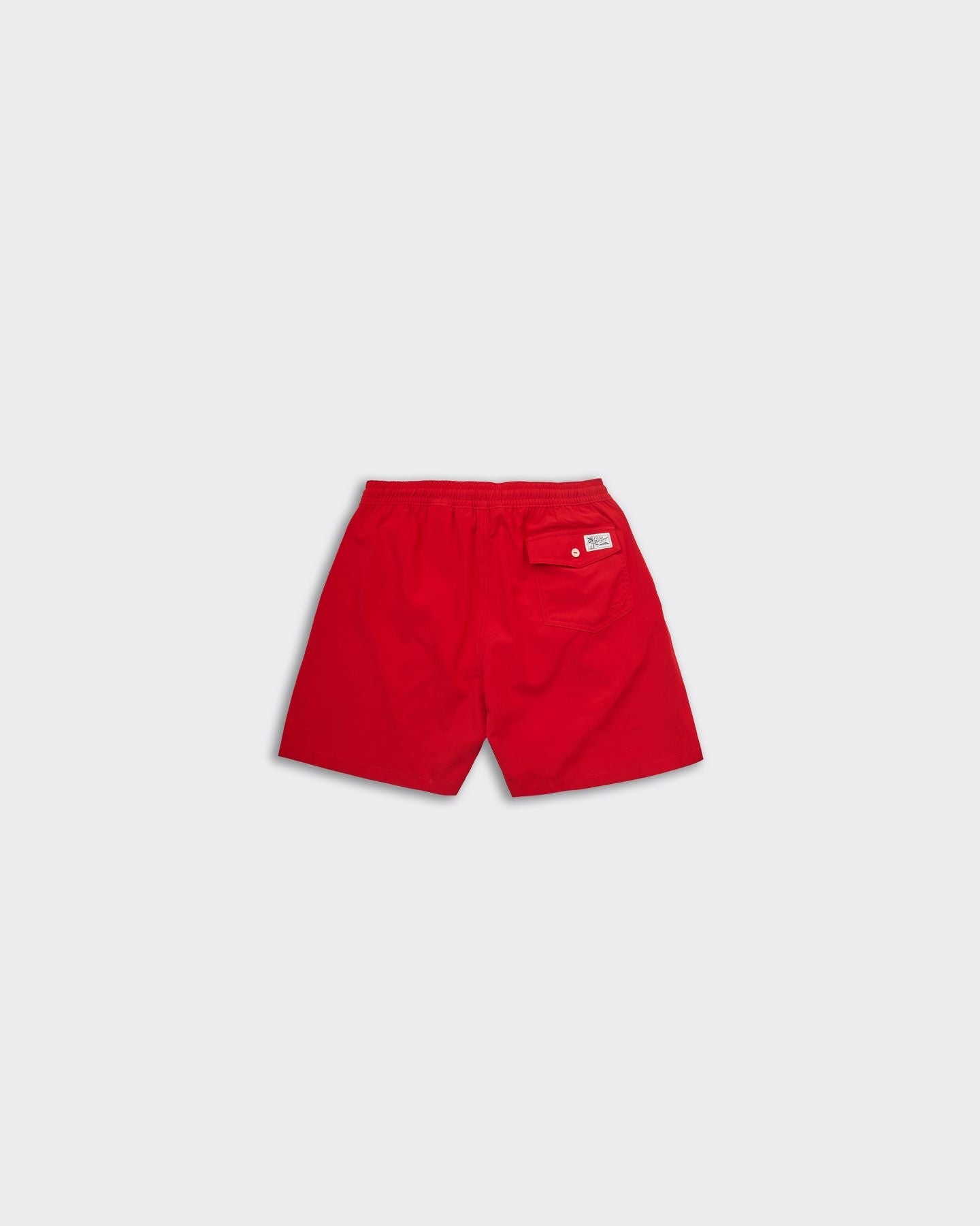 Red Logo Swim Shorts