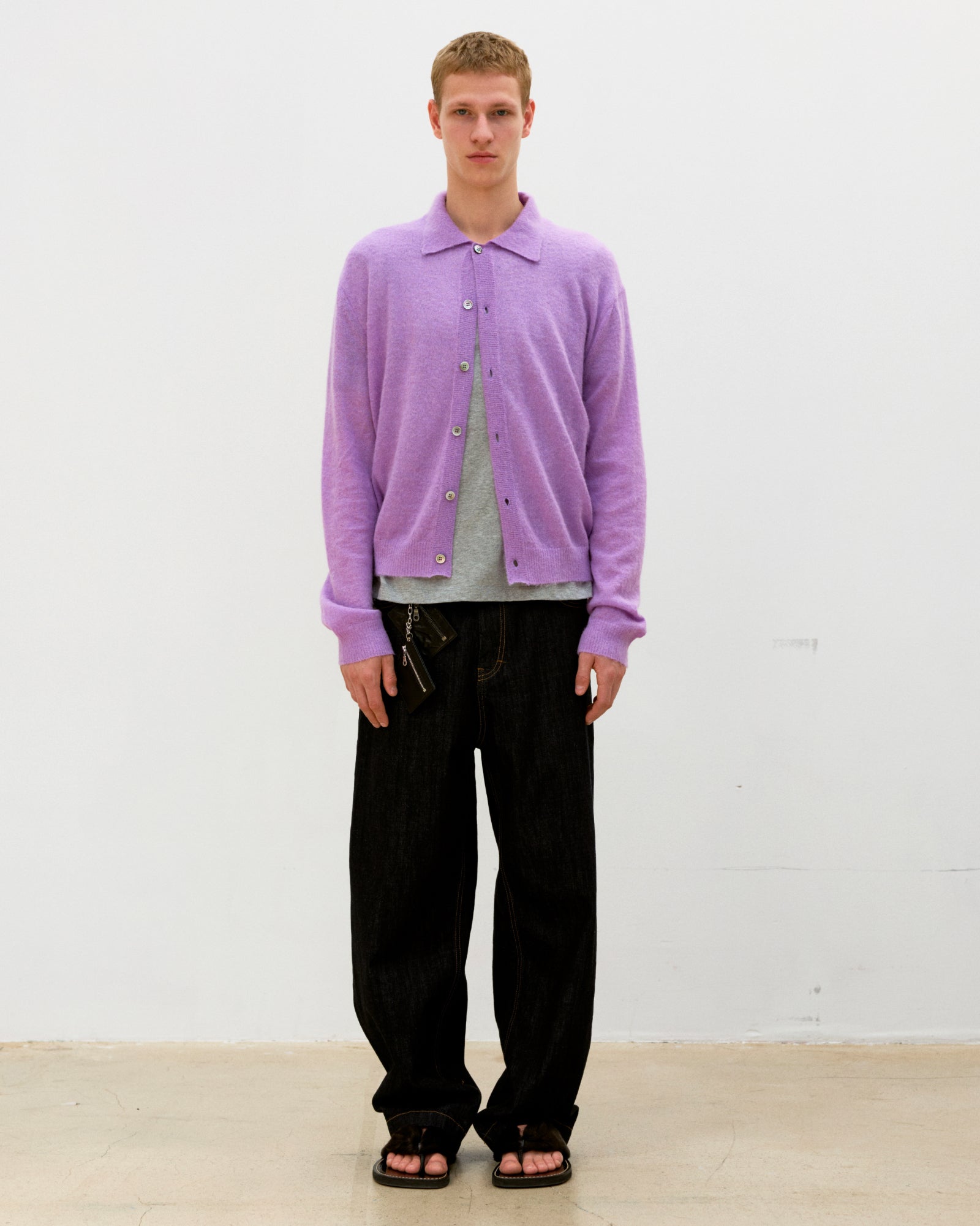 Jeans Baggy Fit Washed Baggy Fit Indigo Blu