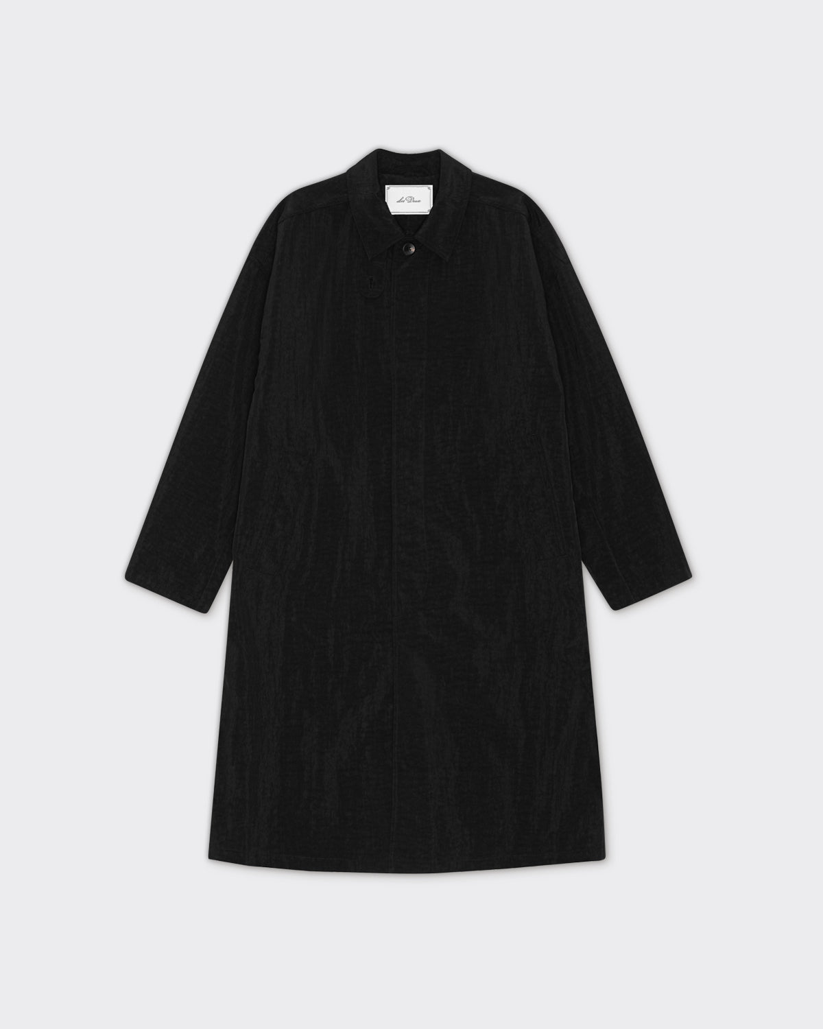 Cappotto Shiny Nero