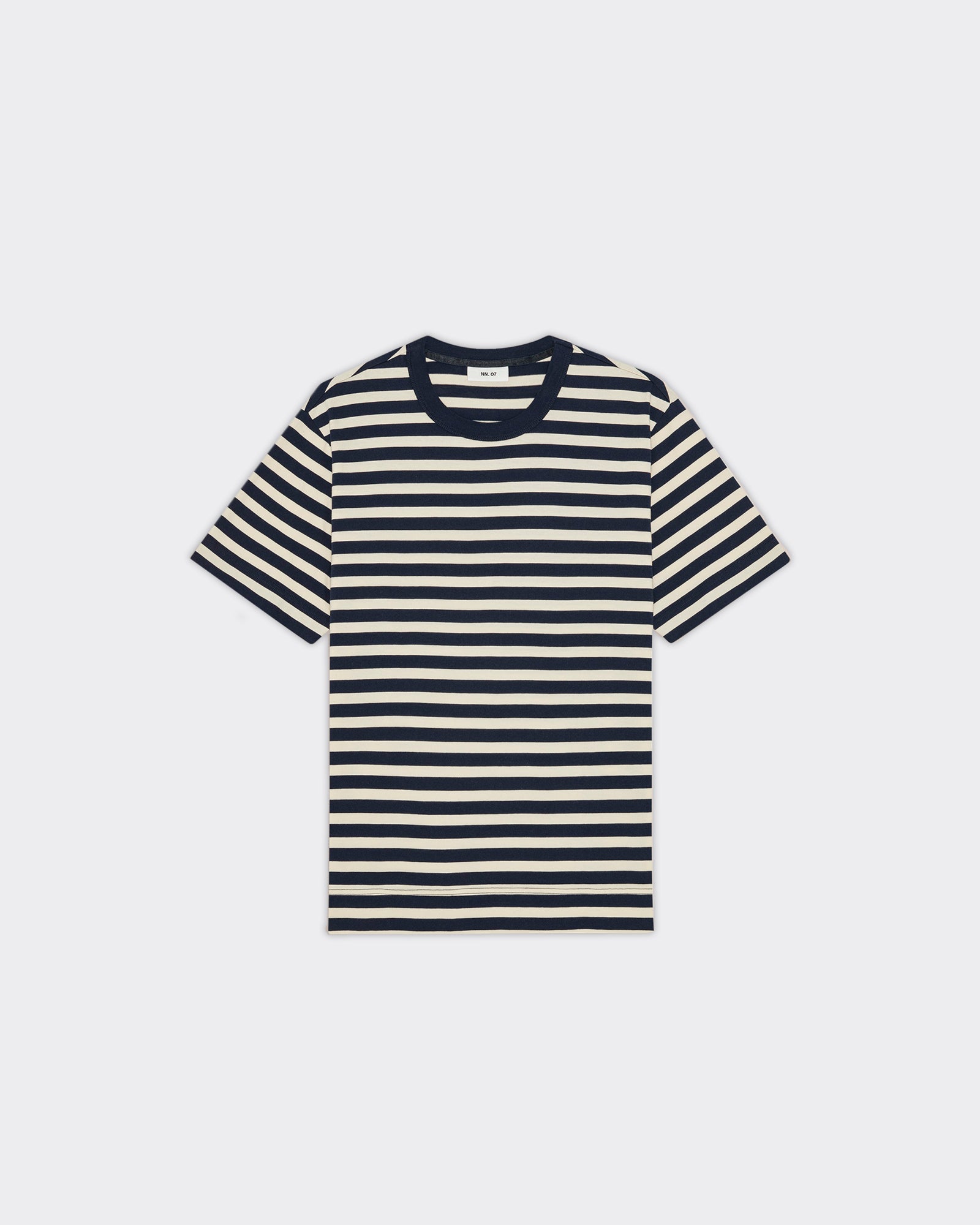 T-Shirt Ss Pedro Stripe Blu