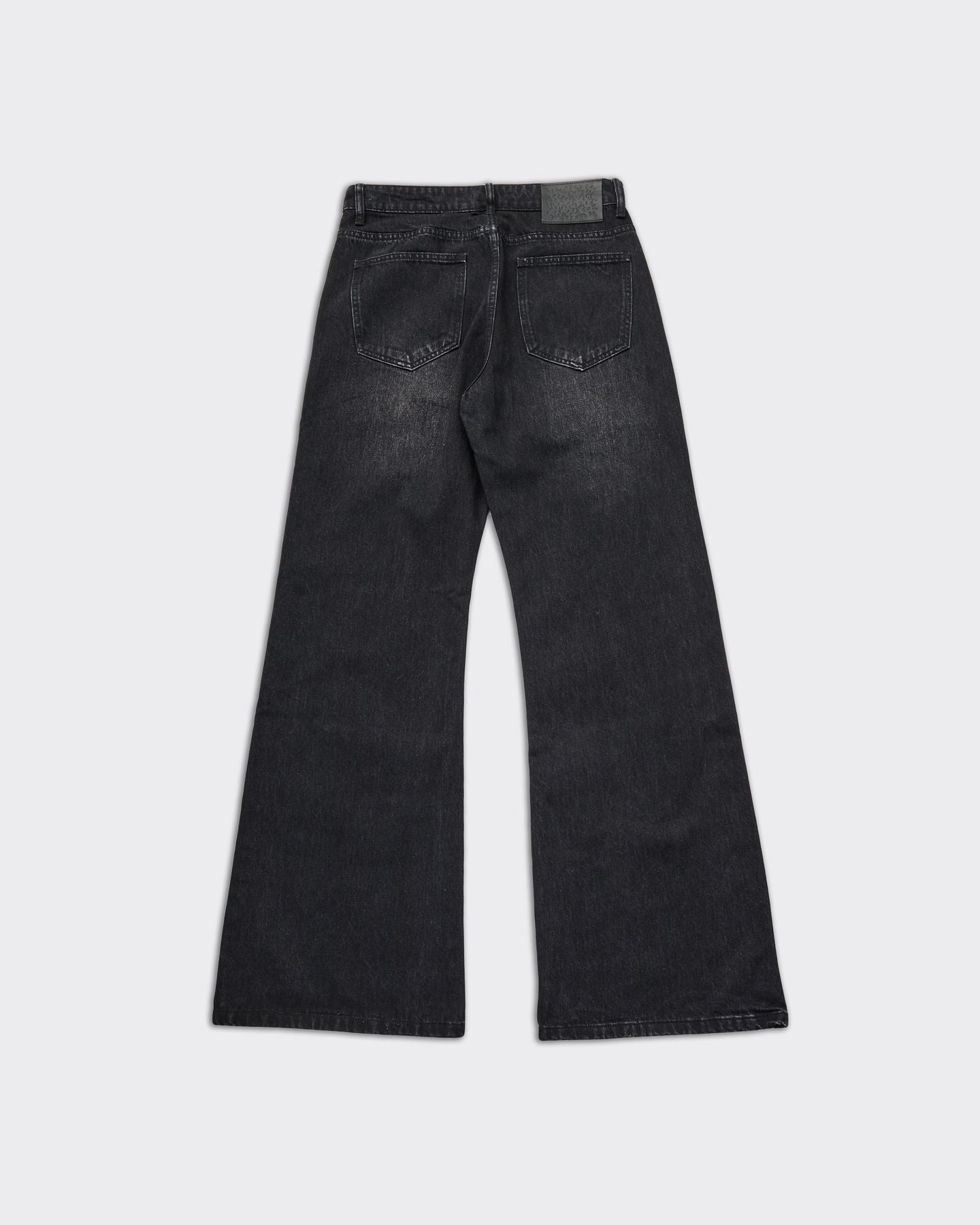 Jeans Lax Flair Denim Nero