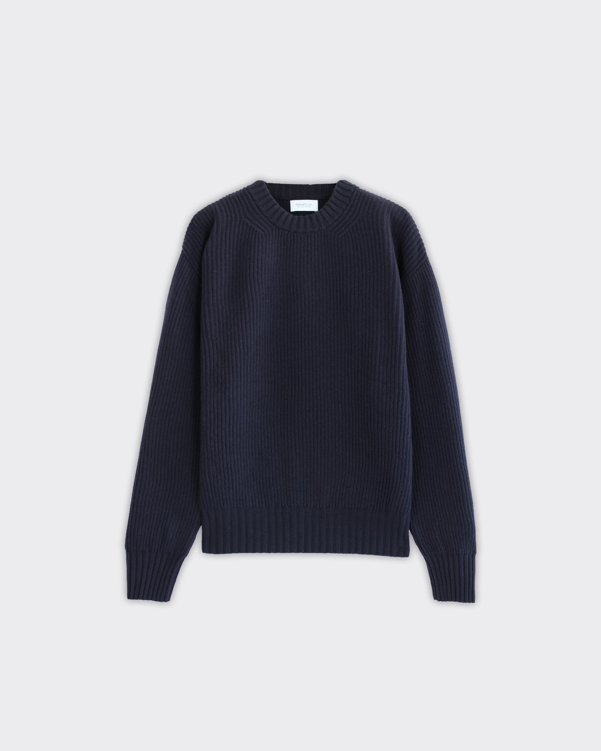 Crewneck Supersoft Blu Navy