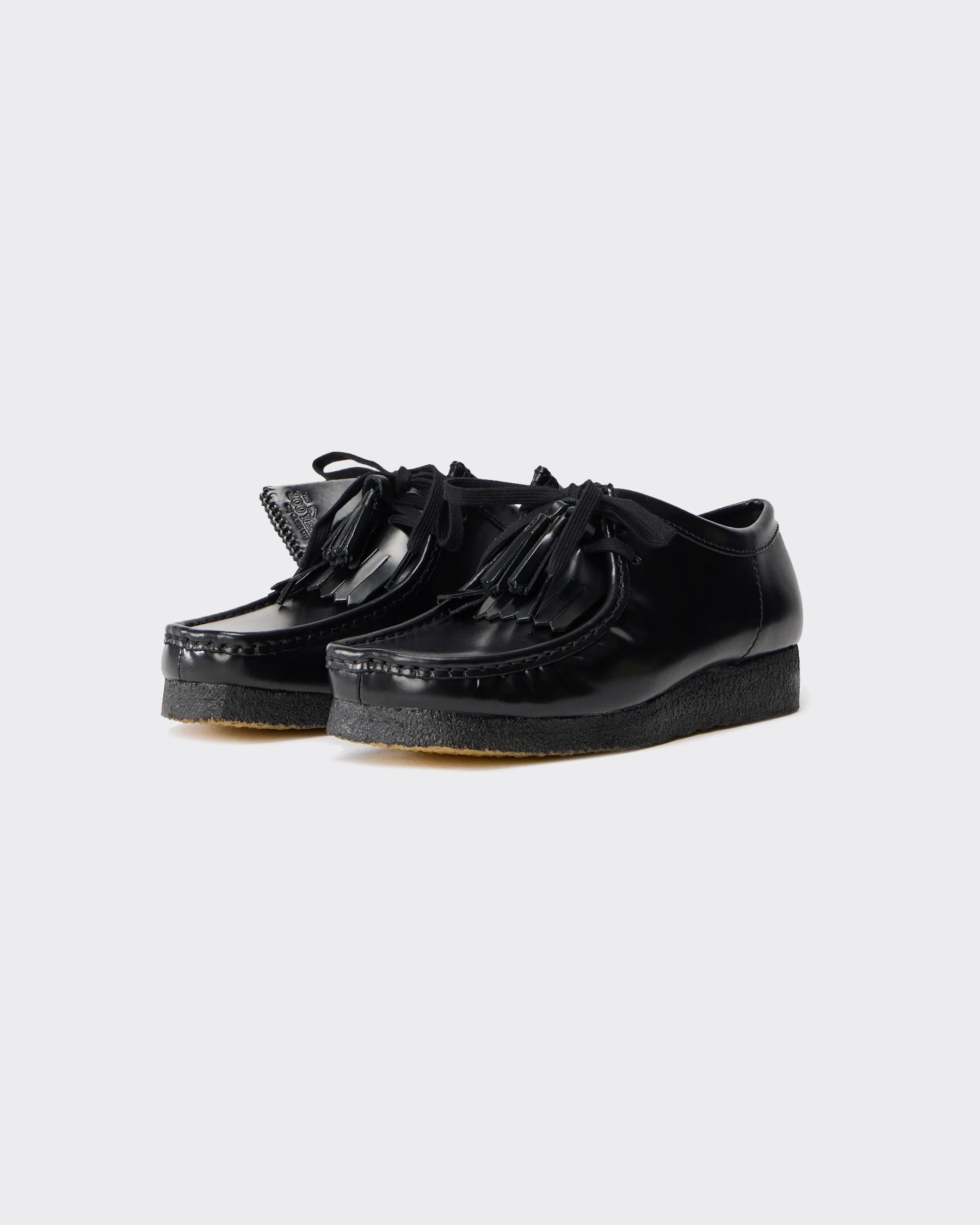 Sneakers Wallabee Black Leather