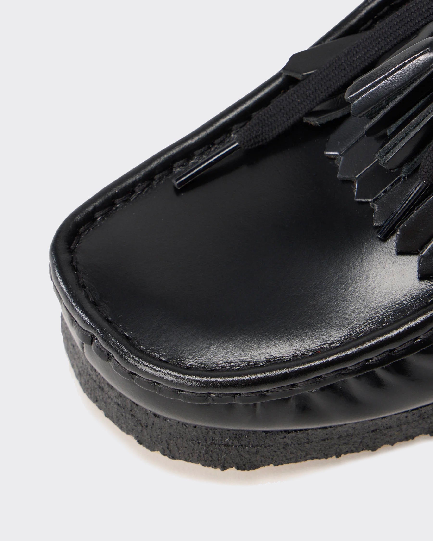 Sneakers Wallabee Black Leather