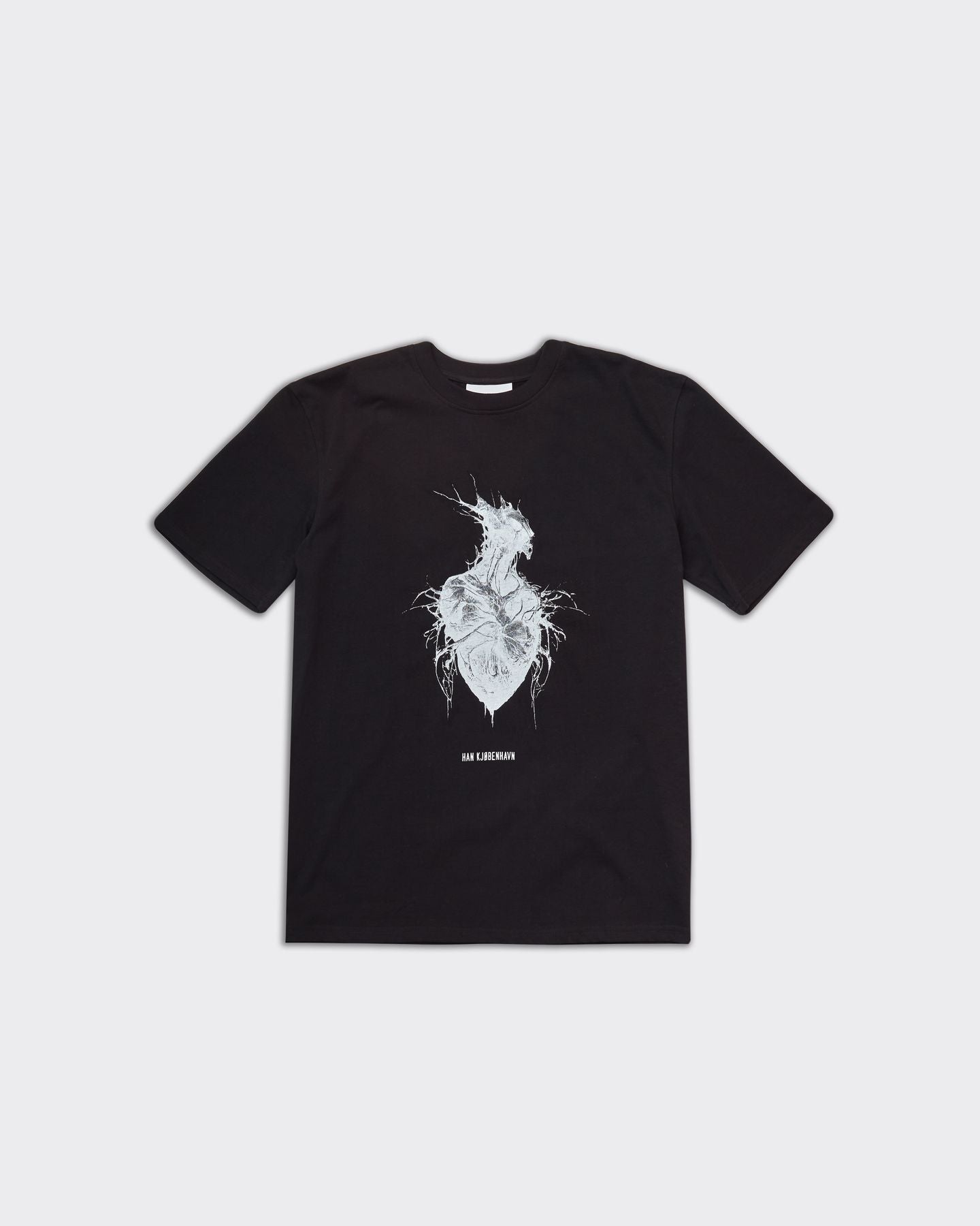 T-Shirt Regular Heart Monster Nera