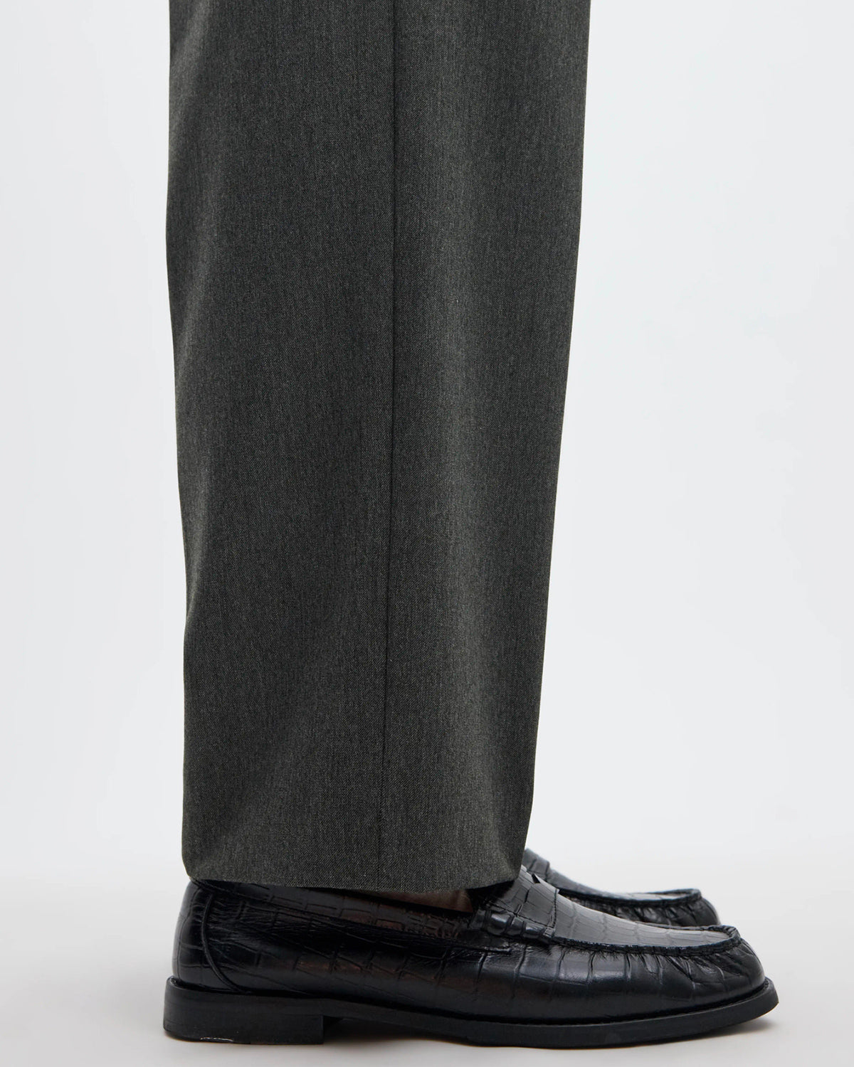 Pantalone Finn Loose Flex Medium Grey Melange