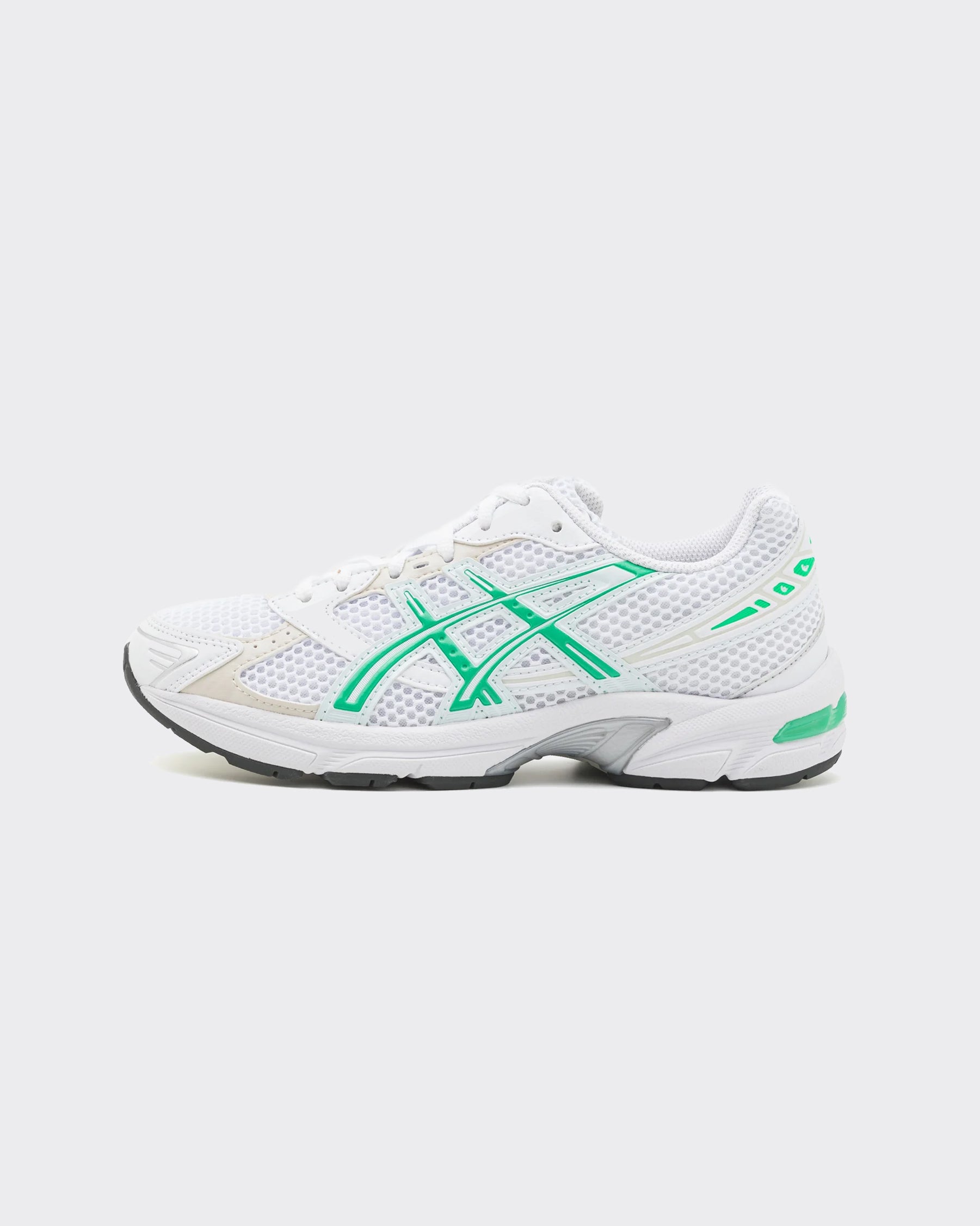 GEL 1130 WHITE/MALACHITE GREEN SNEAKERS