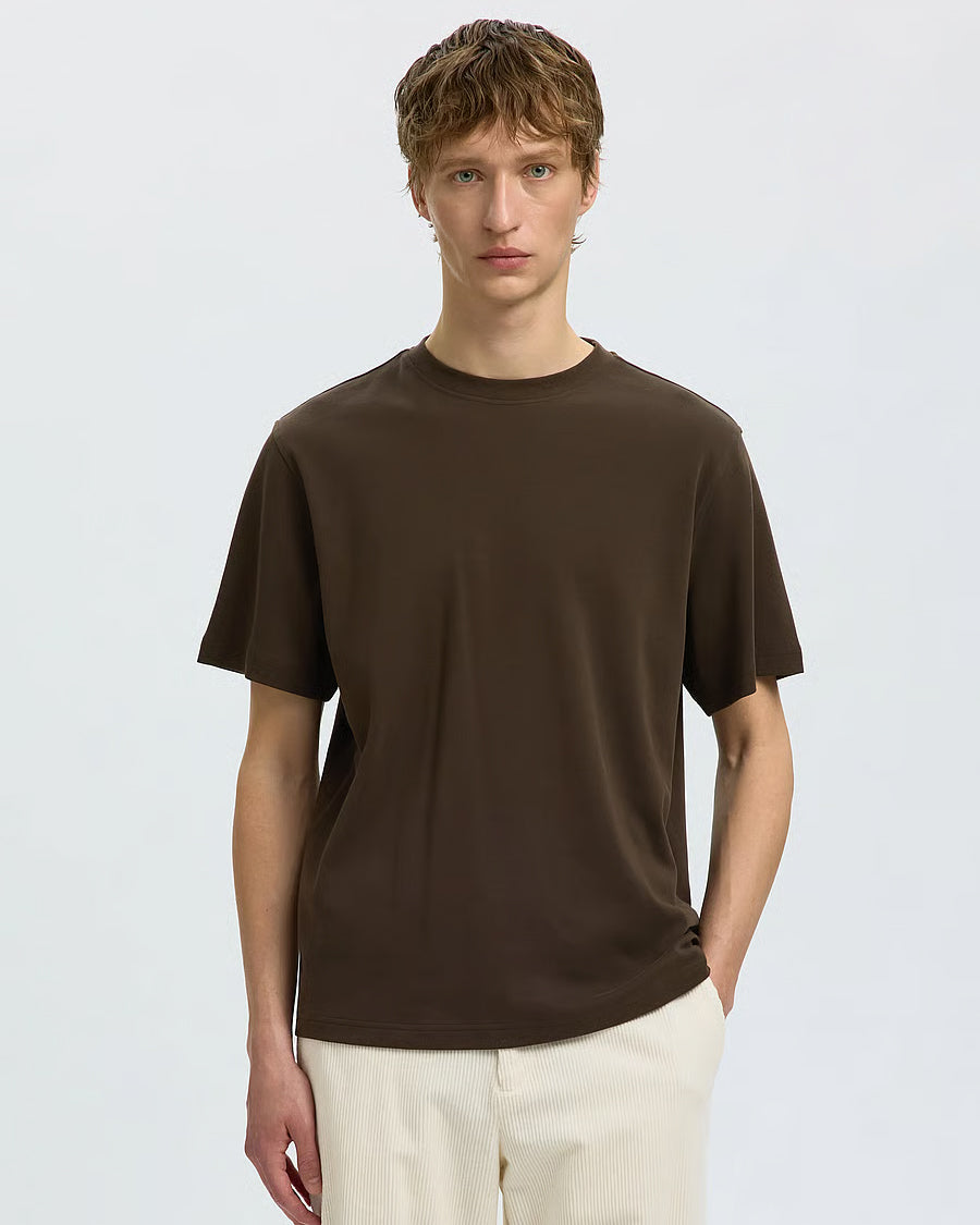 T-Shirt Taj Mid Wgt Turkish Coffee
