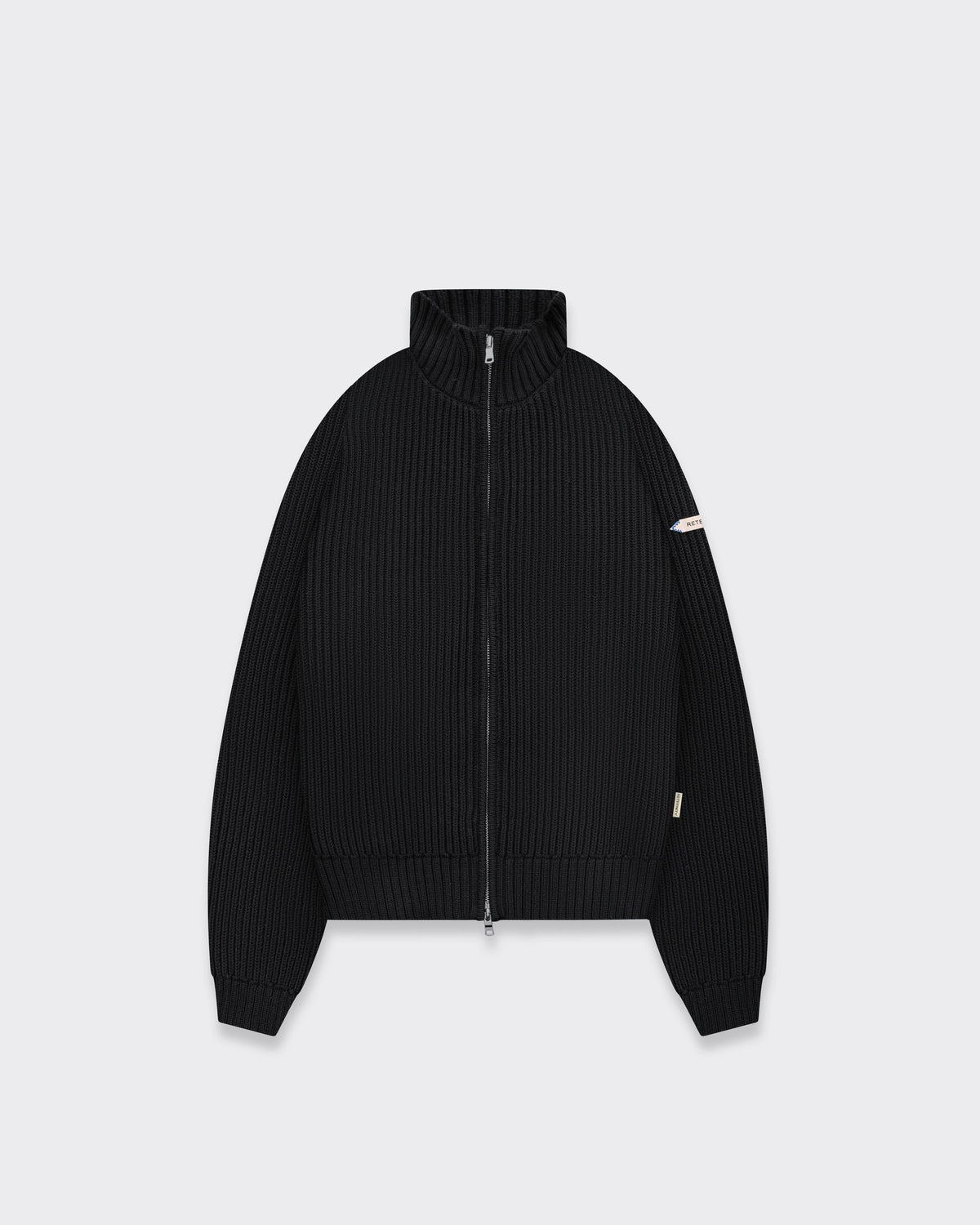Knit L' Atelier Line Zipper Nero