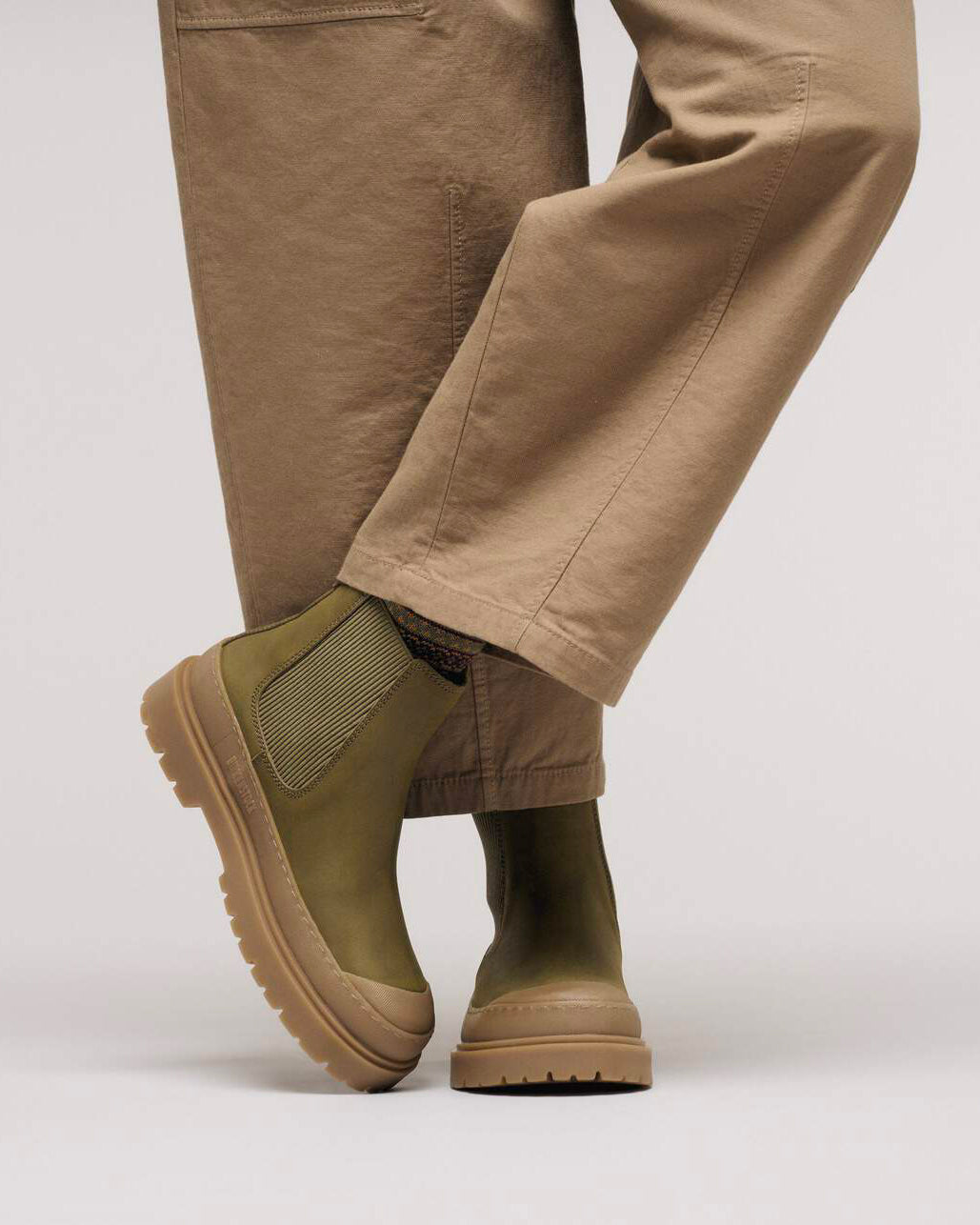 Stivale Prescott Slip On Nubuck Leather Pine Green