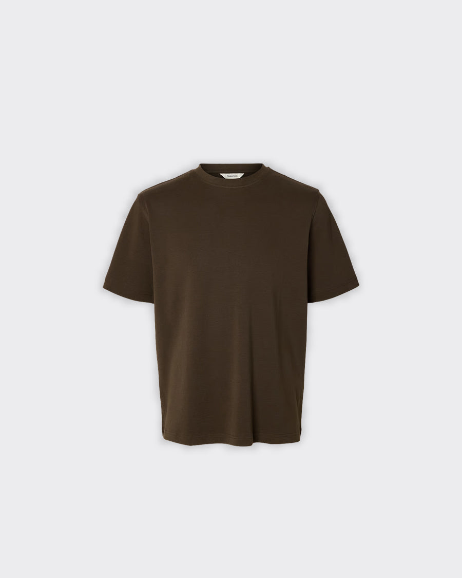 T-Shirt Taj Mid Wgt Turkish Coffee