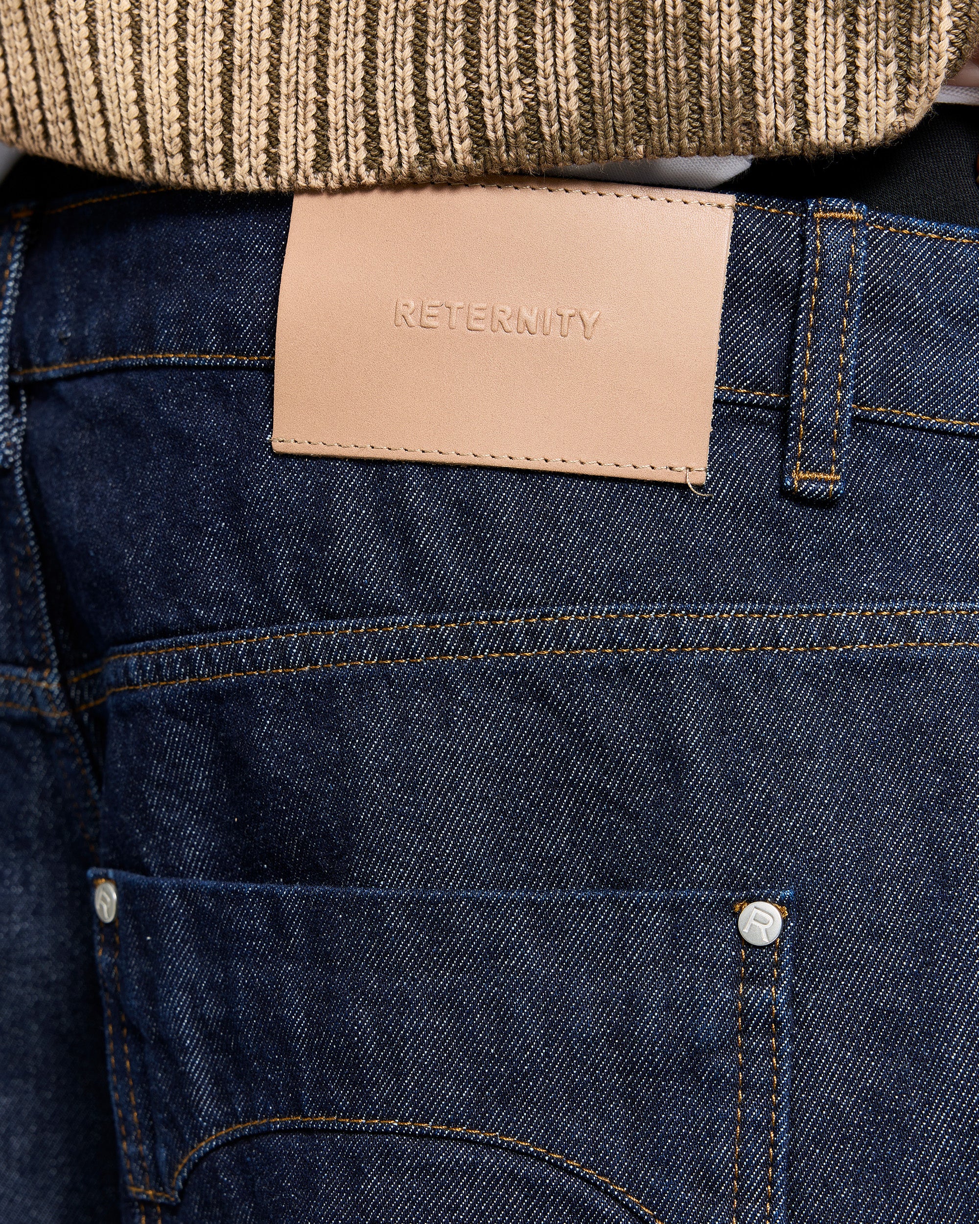 Jeans Essential Baggy Denim Raw Indigo