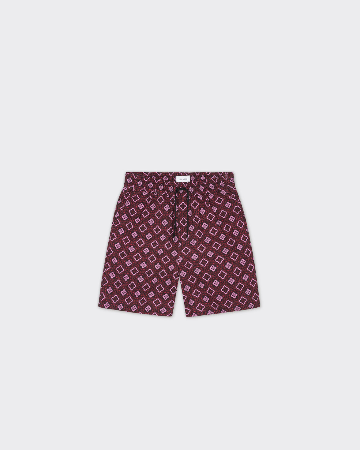 Shorts Harry Arabesque Aop Red Dahlia