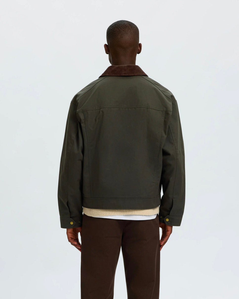 Giacca Montana Waxed Cotton Peat