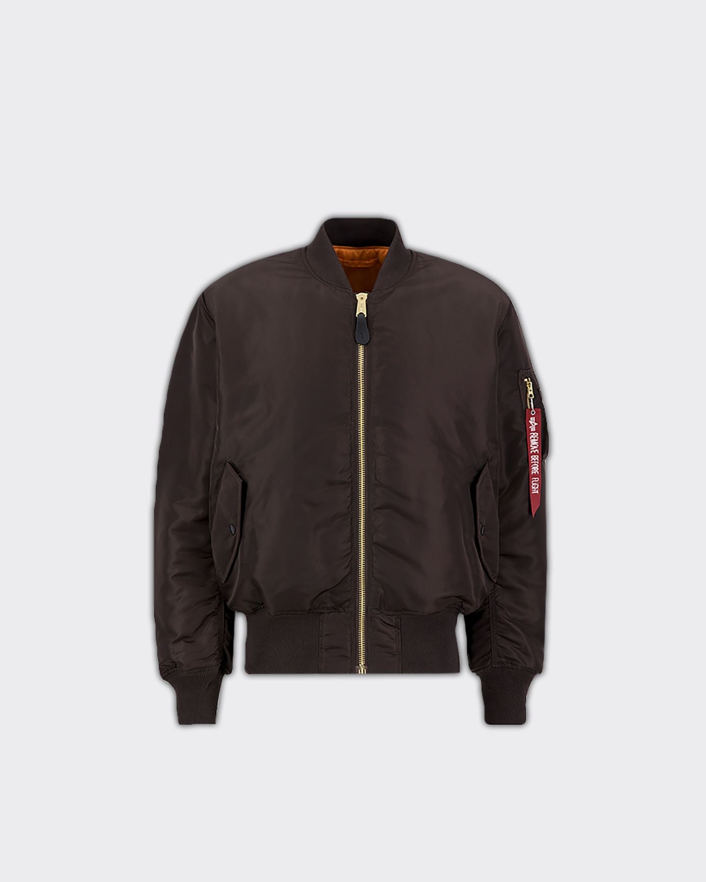 MA-1 HERITAGE Hunter Brown Bomber Jacket