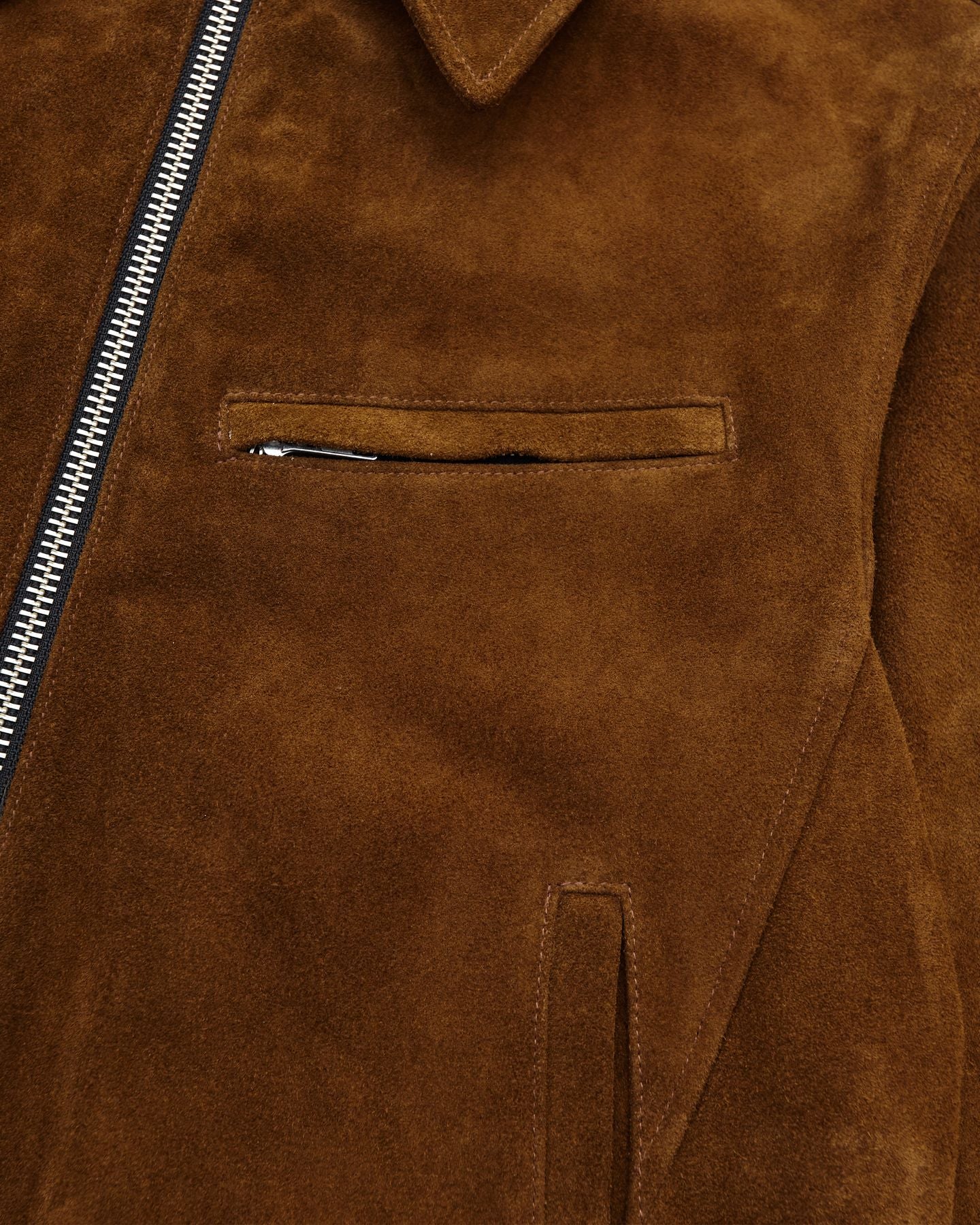 Giacca SUEDE DETROIT BLOUSON Marrone