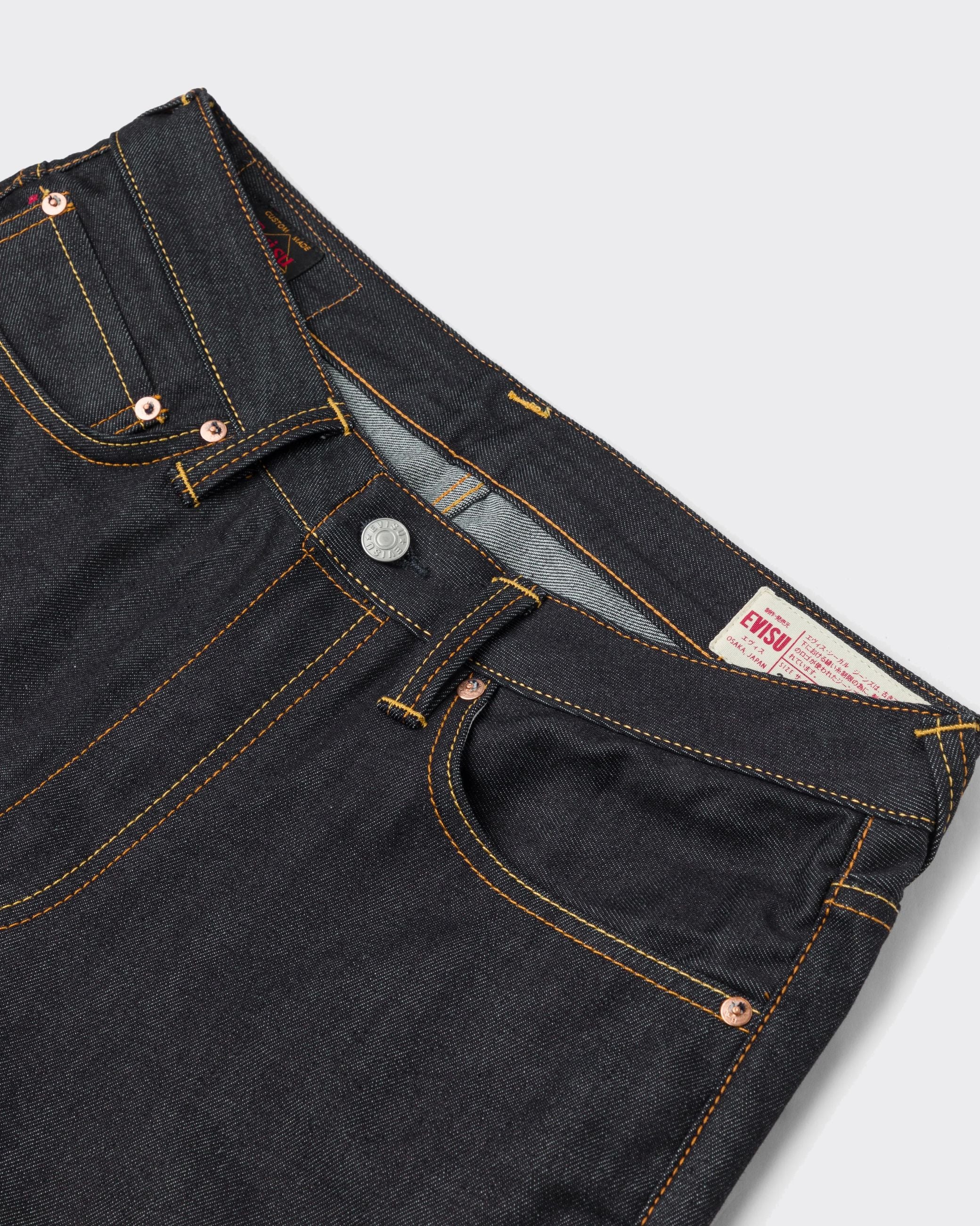 Jeans Multi Pocket Denim Raw Indigo