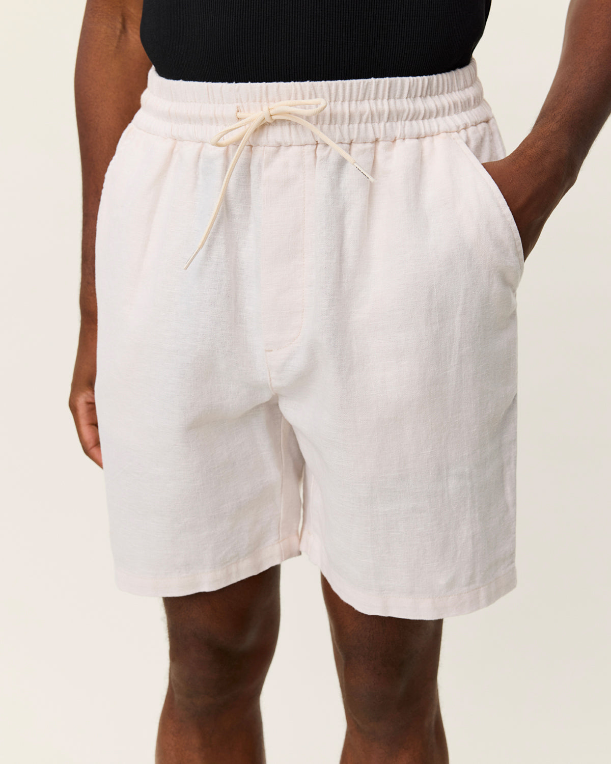 Shorts Otto Linen Eggnog White