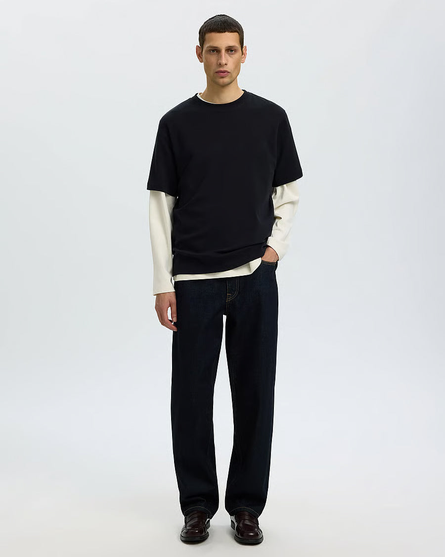 T-Shirt Taj Mid Wgt Nera