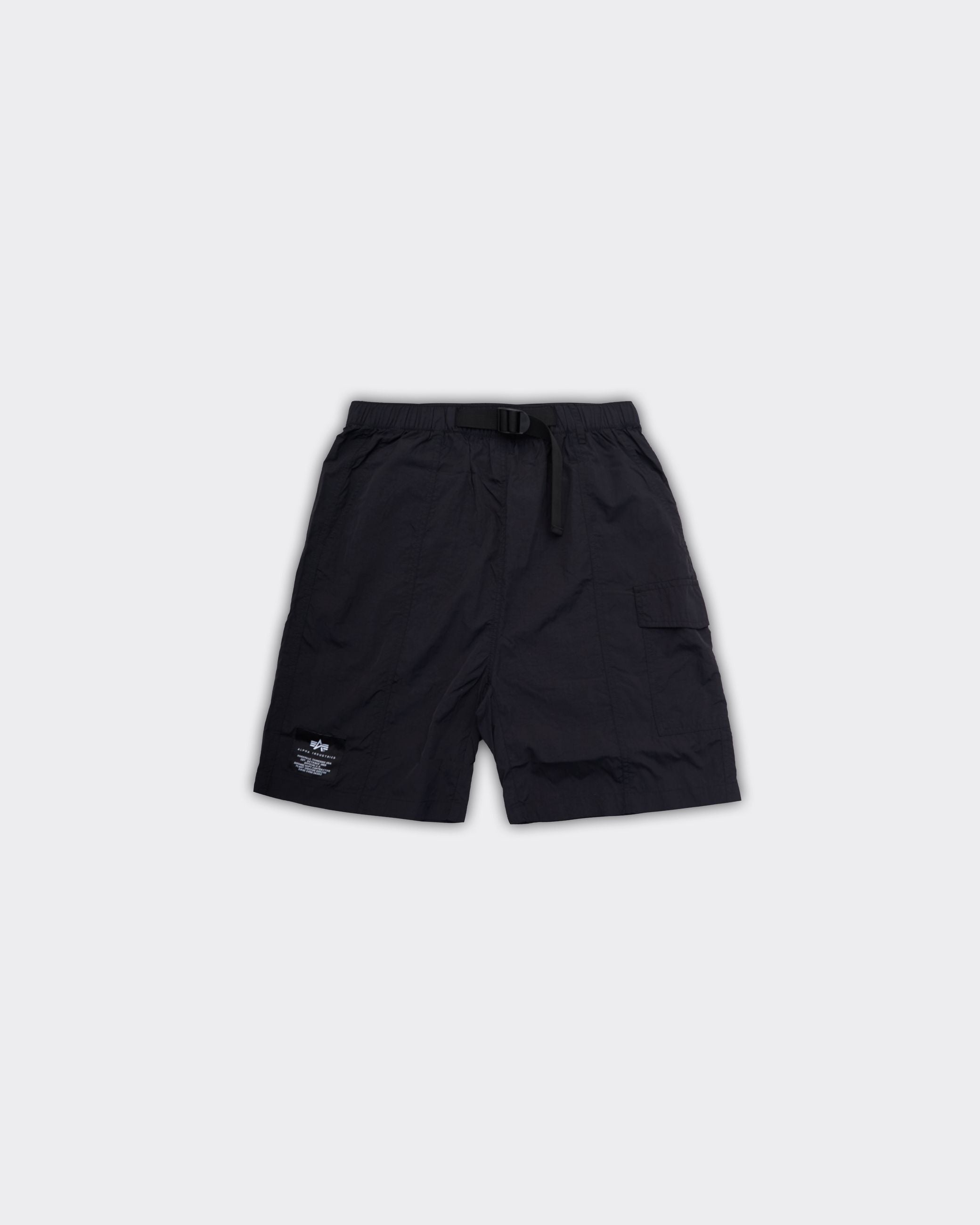 Short Cargo Nylon Nero