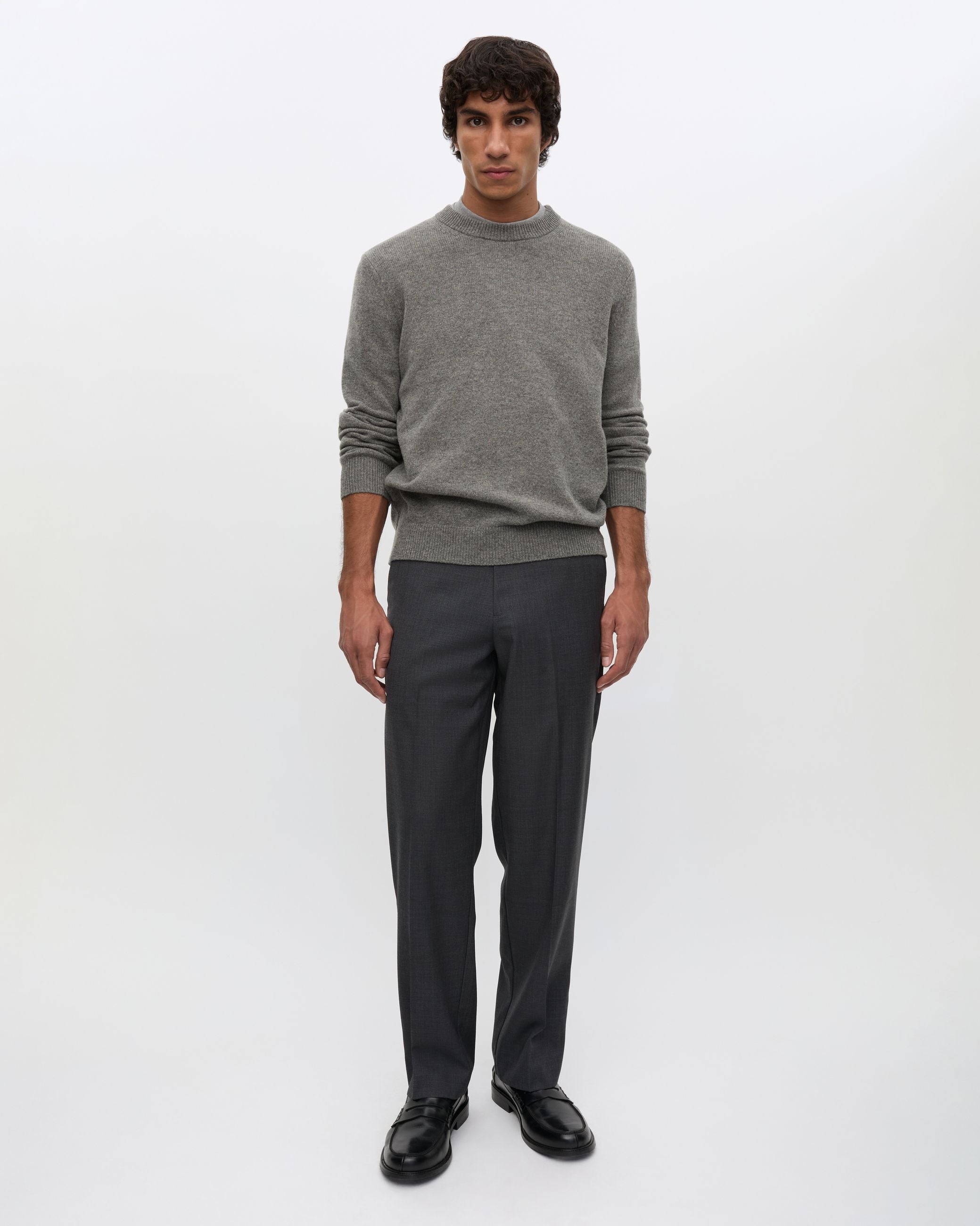Maglione Isak Knit Grigio Melange
