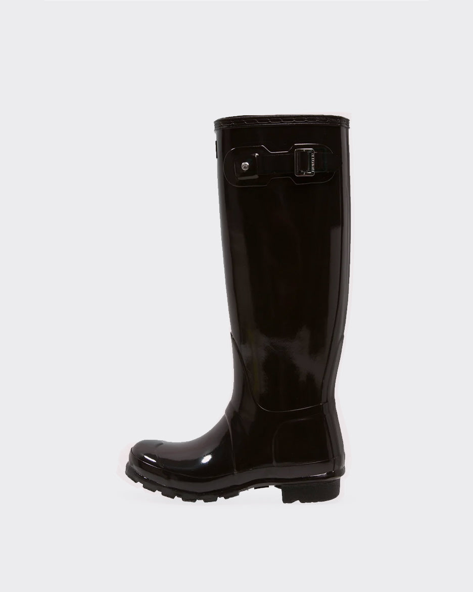 Tall Boots Womens Original Gloss Nero
