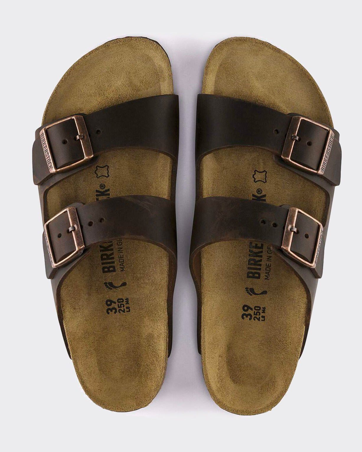 Ciabatta Arizona Oiled Leather Habana