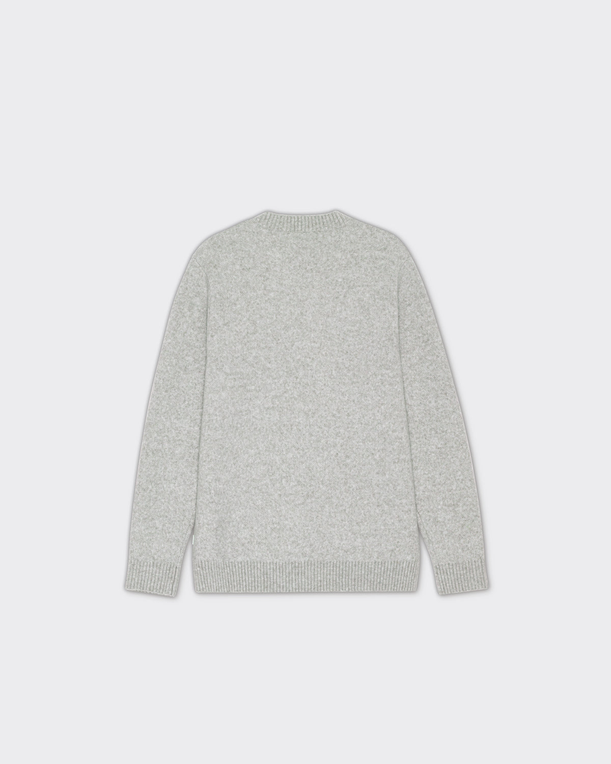 Crewneck V-Neck Grey Melange