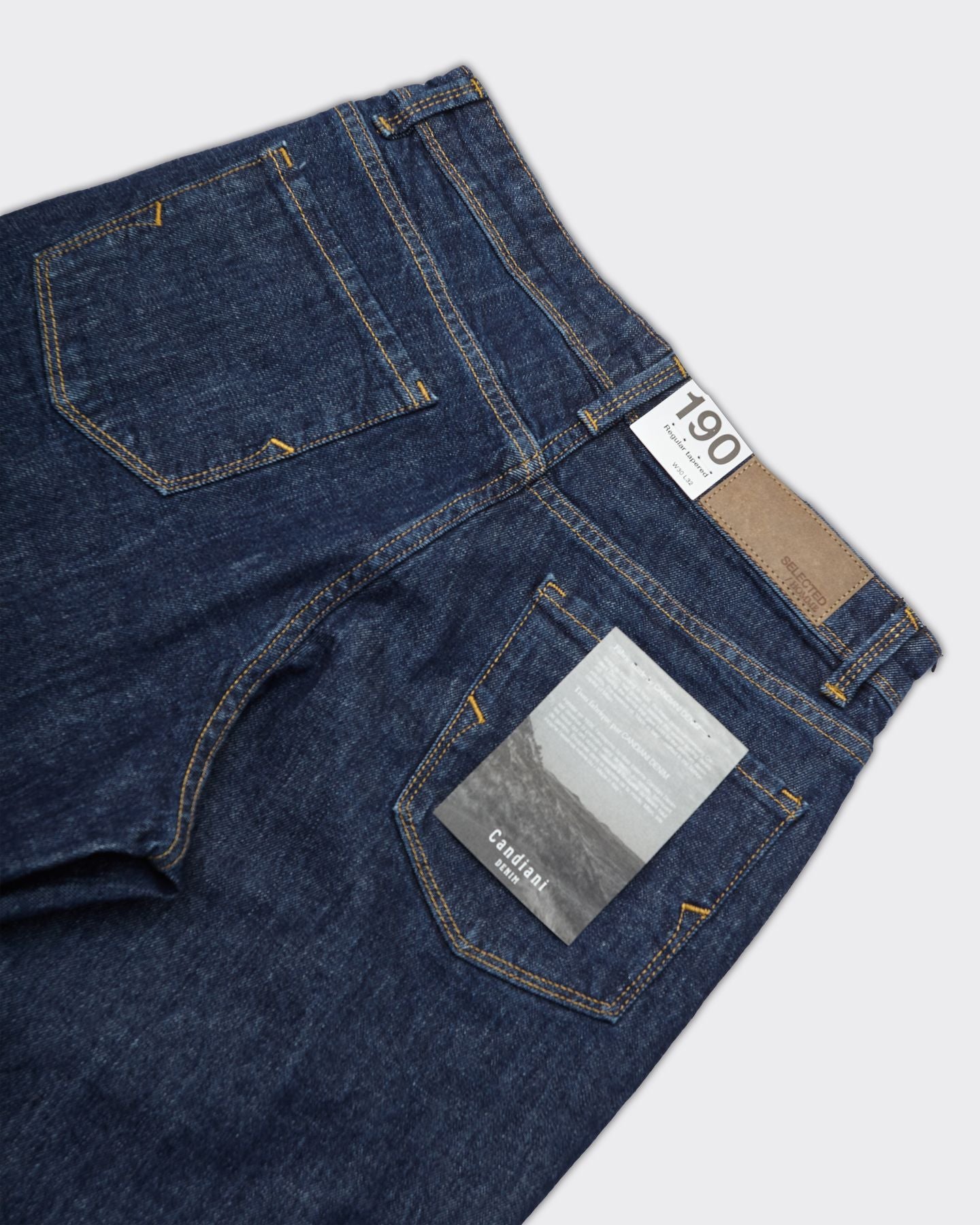 Cole Tapered Denim Blue Jeans