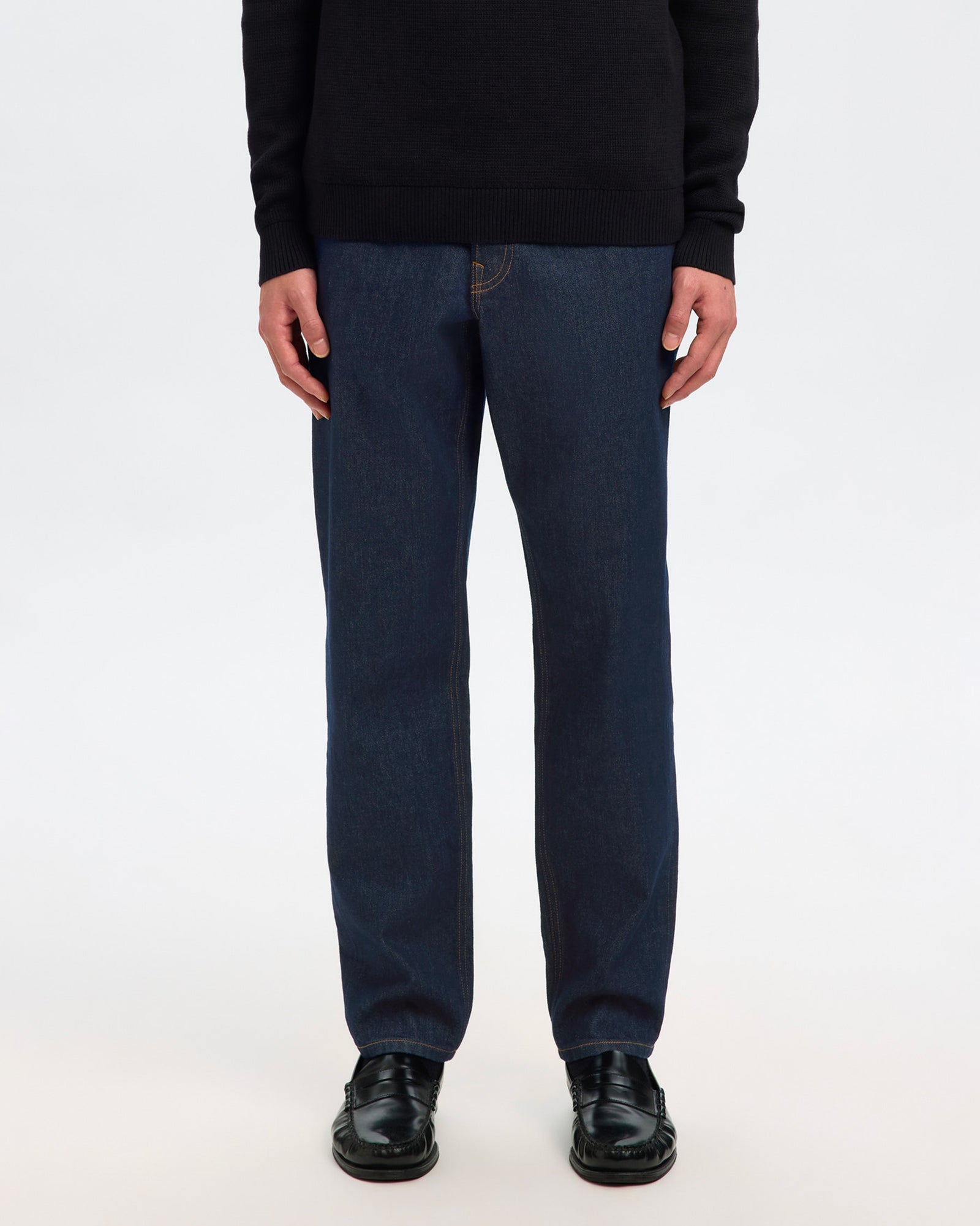 Jeans Regular Tapered Ben Kori Dark Blue Denim