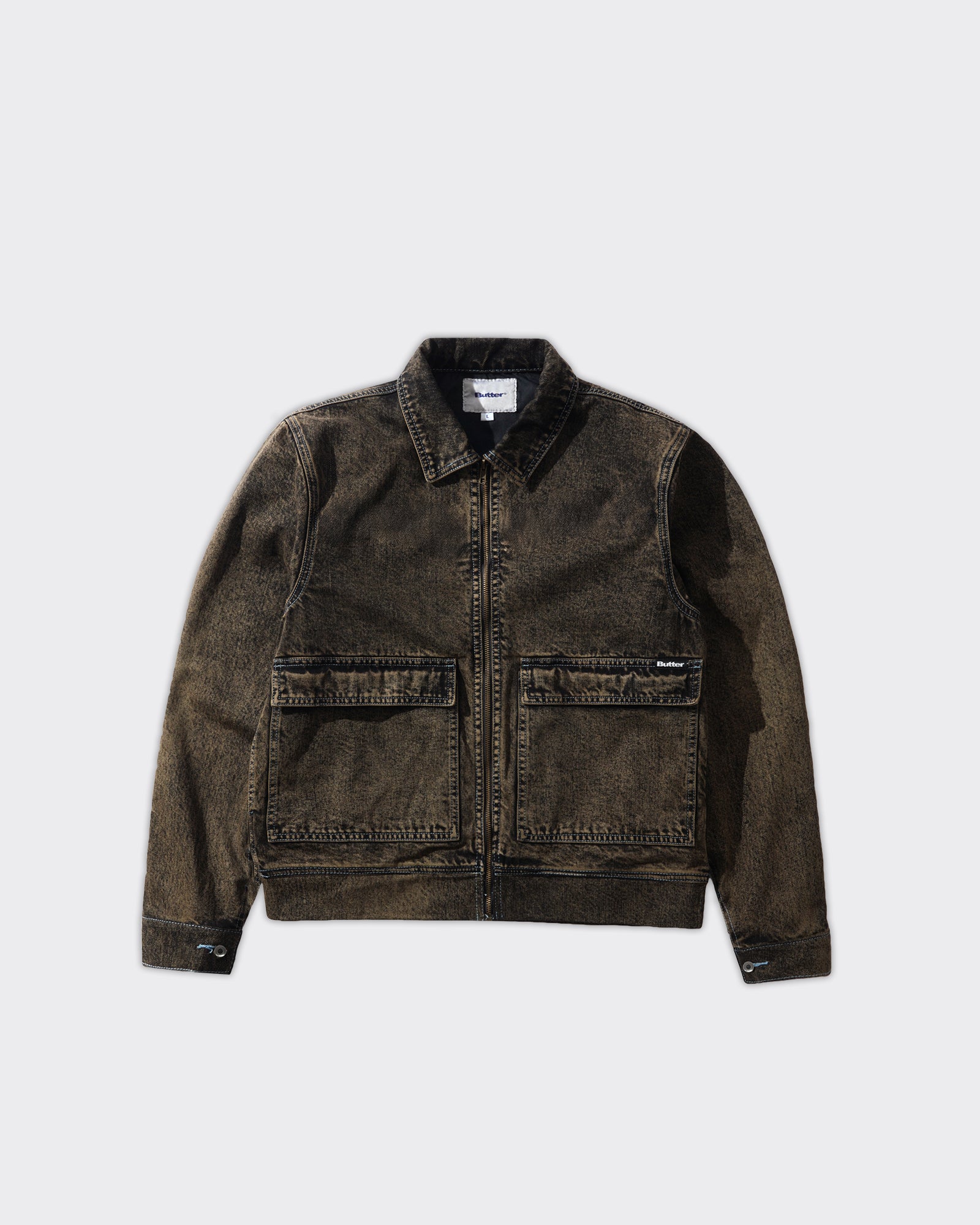 Giacca Bronco Denim Tinted Brown