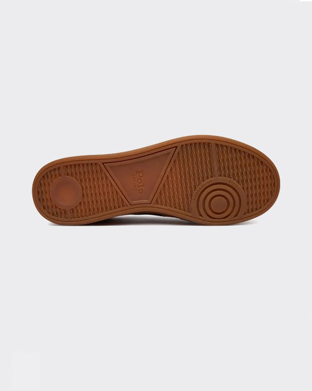 Sneaker Brogue Heritage Aera Suede Desert Tan