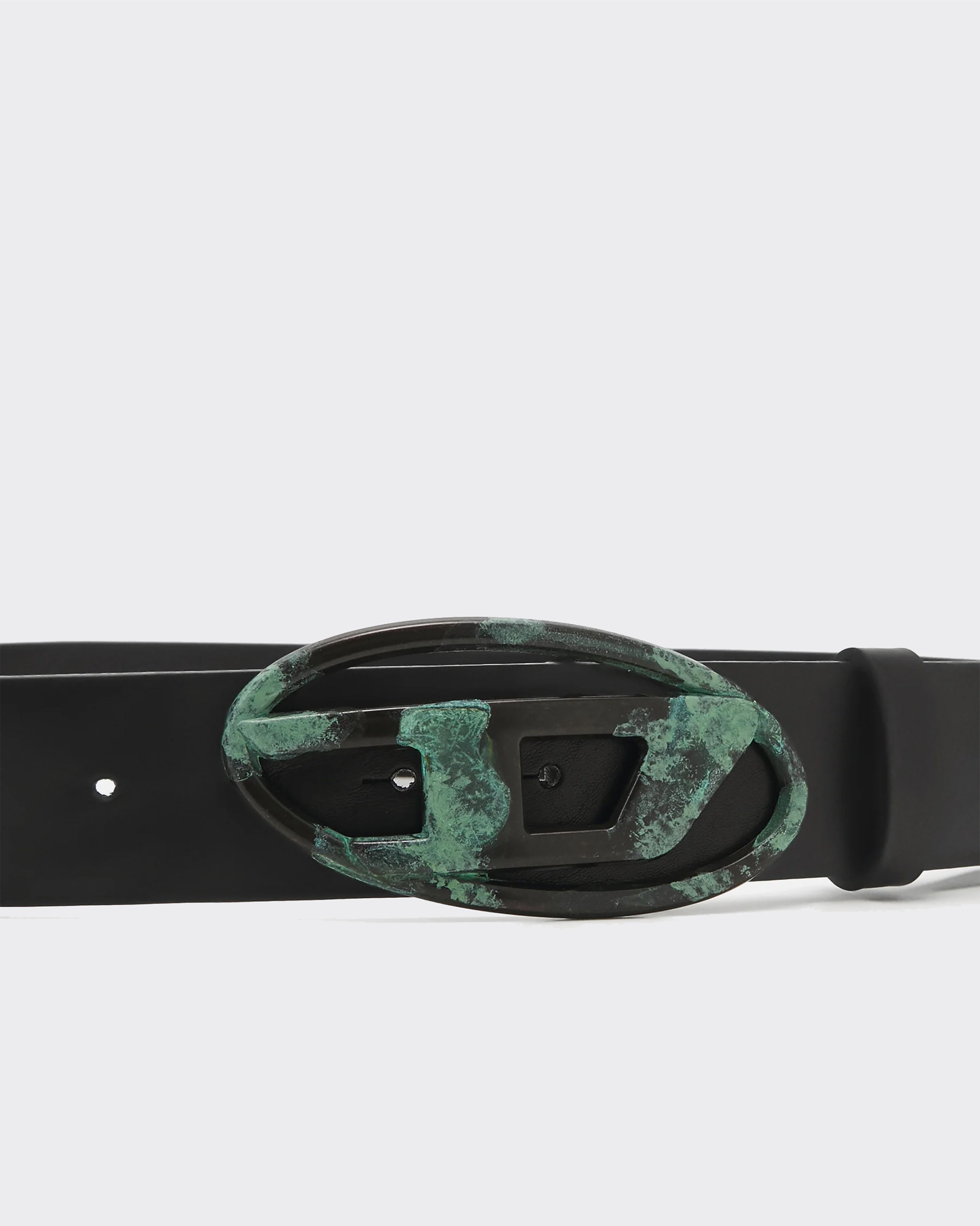 Belt Oval D Logo B-1DR Black