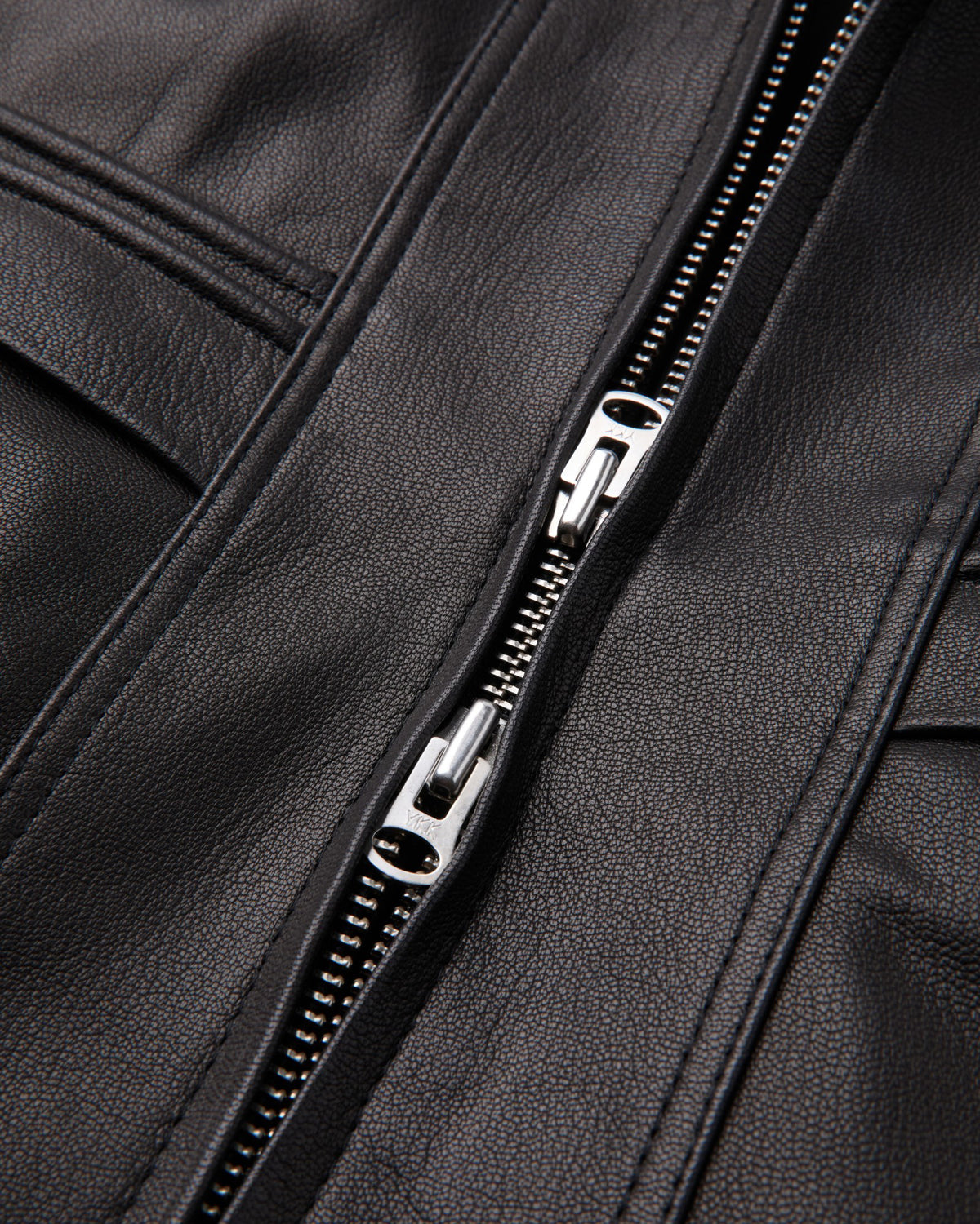 Bomber Calder Leather Nero