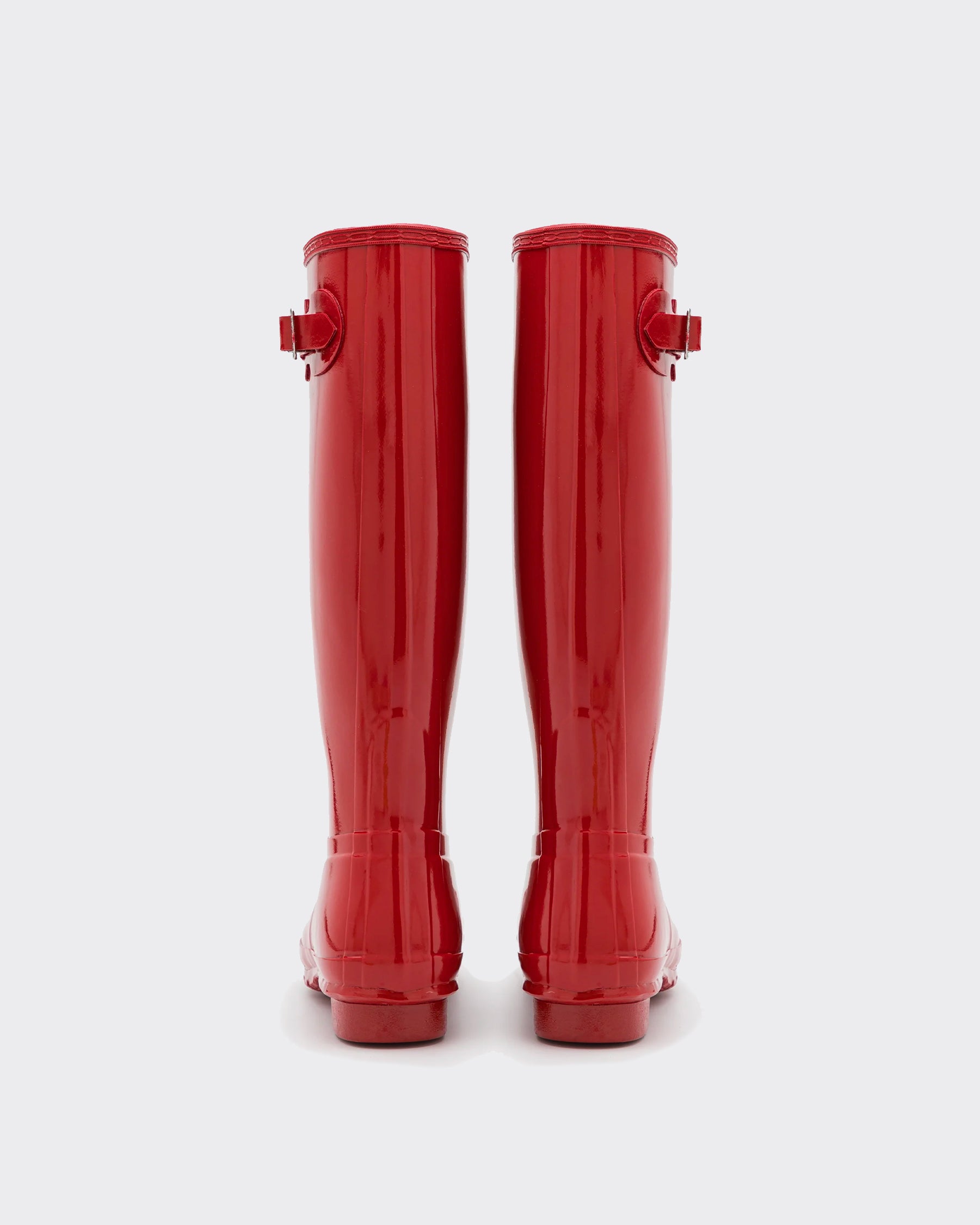 Tall Boots Womens Original Gloss Military Red