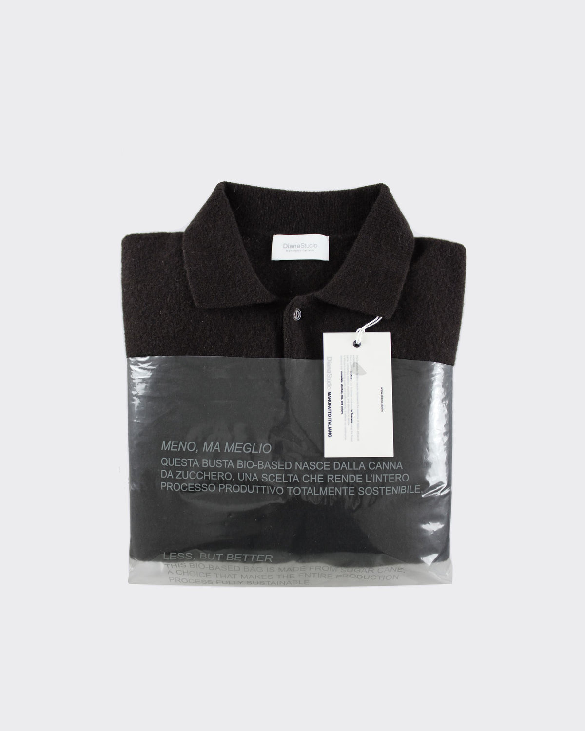 Polo Knit Marrone