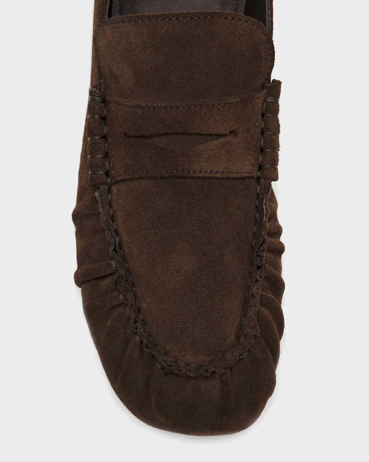 Mocassino Aven Suede Brown Leather Chocolate