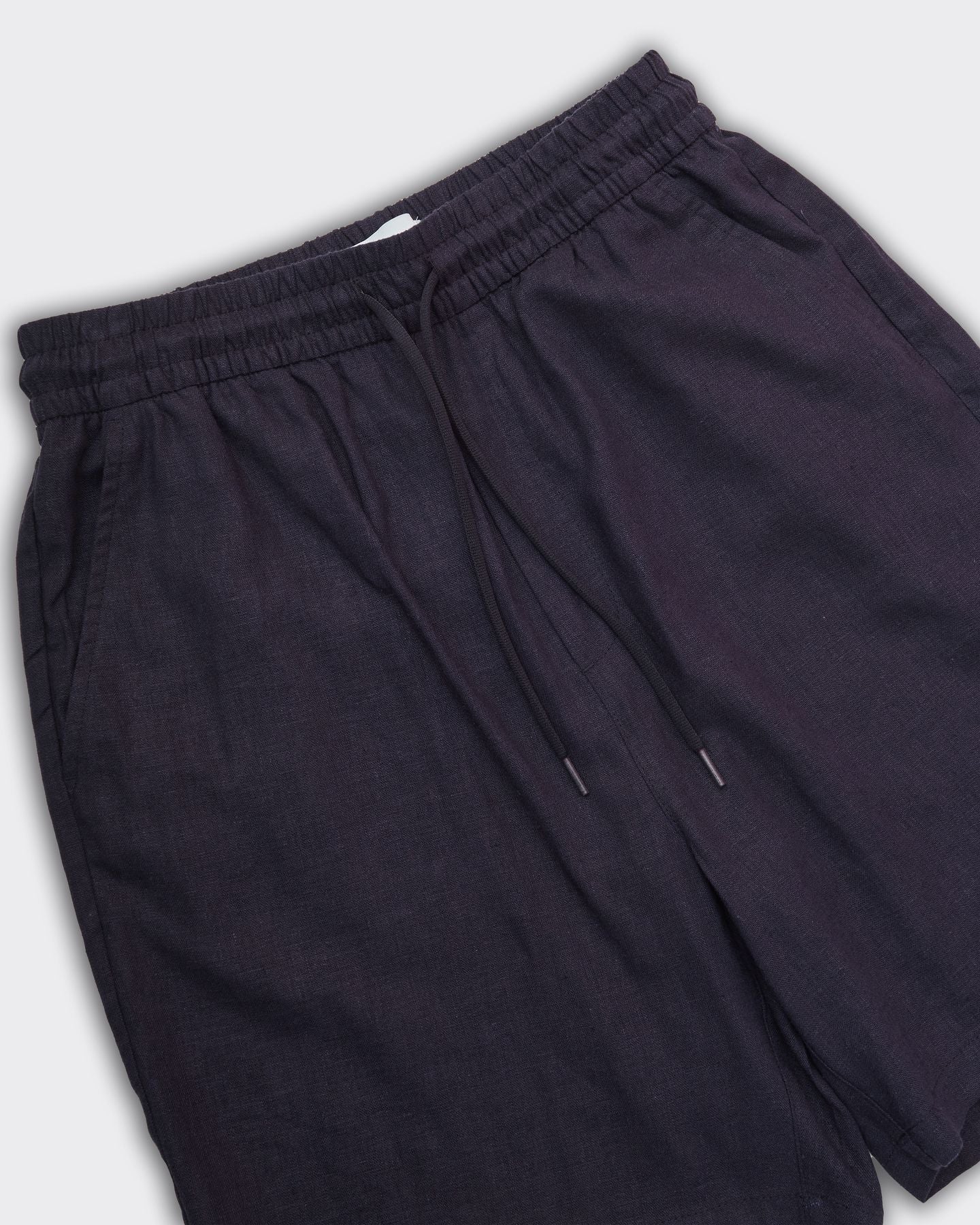 Linen Otto Dark Navy Shorts
