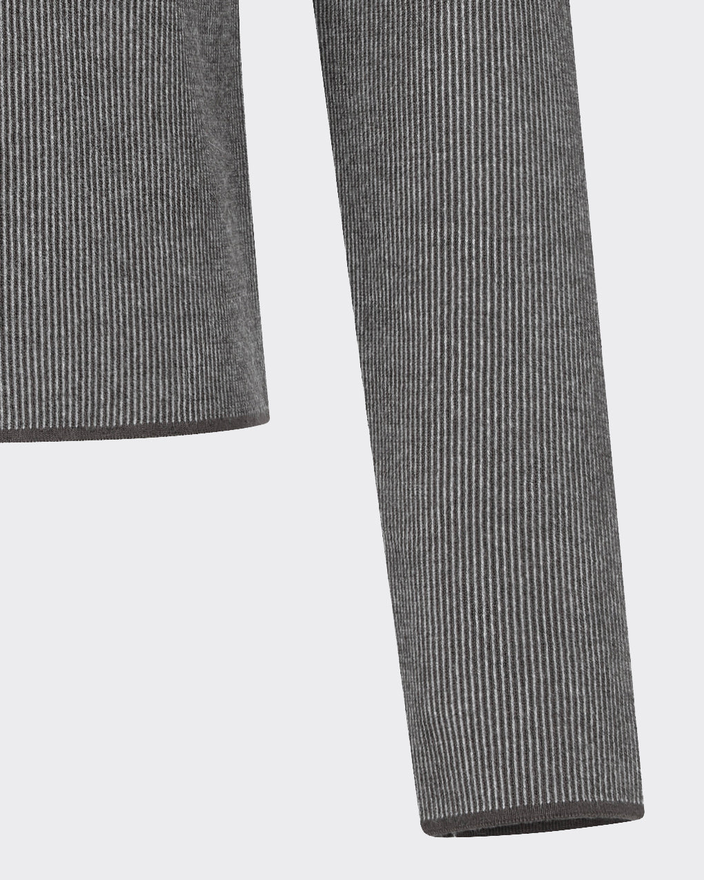 Cardigan Stripe Button Up Marrone