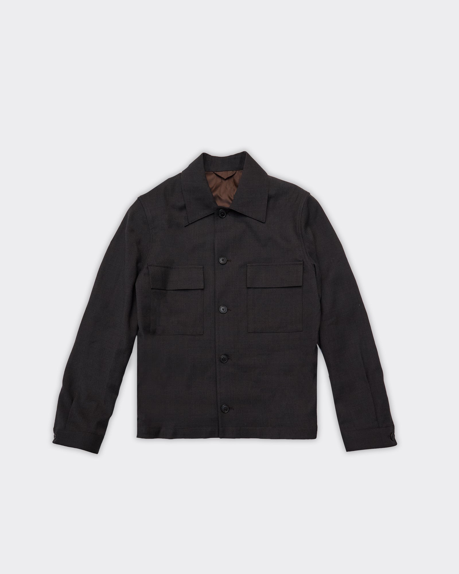 Blazer Hybrid Regular Jude Wool Blend Chocolate Torte