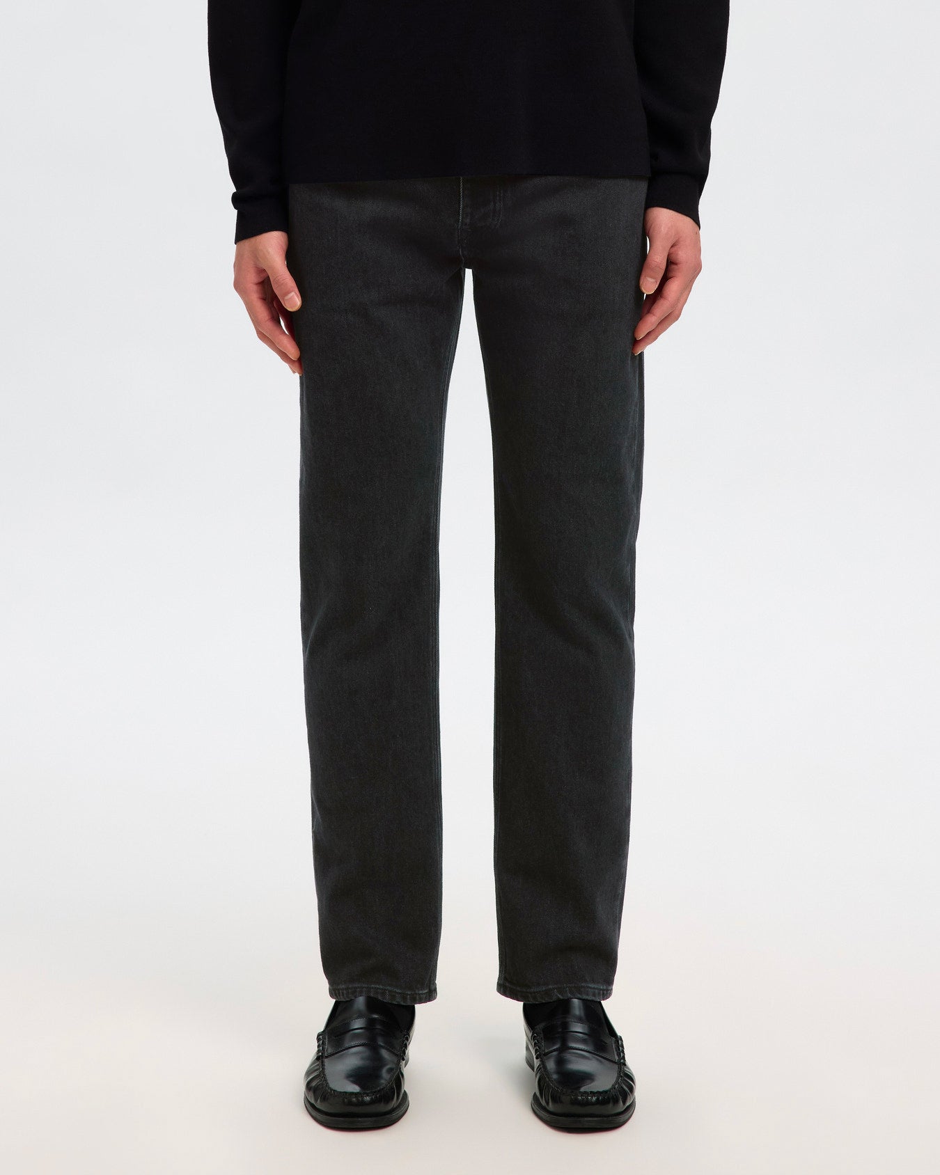 Jeans Loose Ben Kori Denim Nero