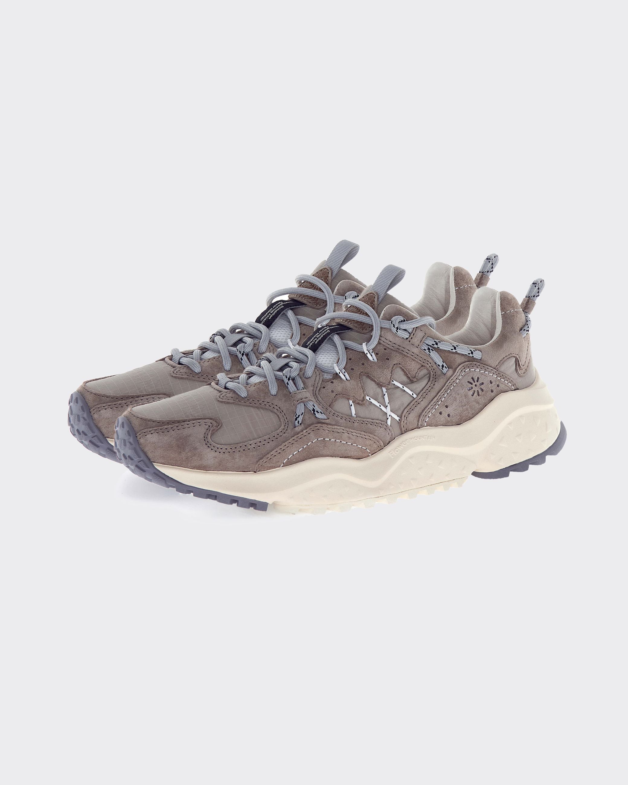 Sneakers Yamabushi Uni Suede/Nylon Light Grey