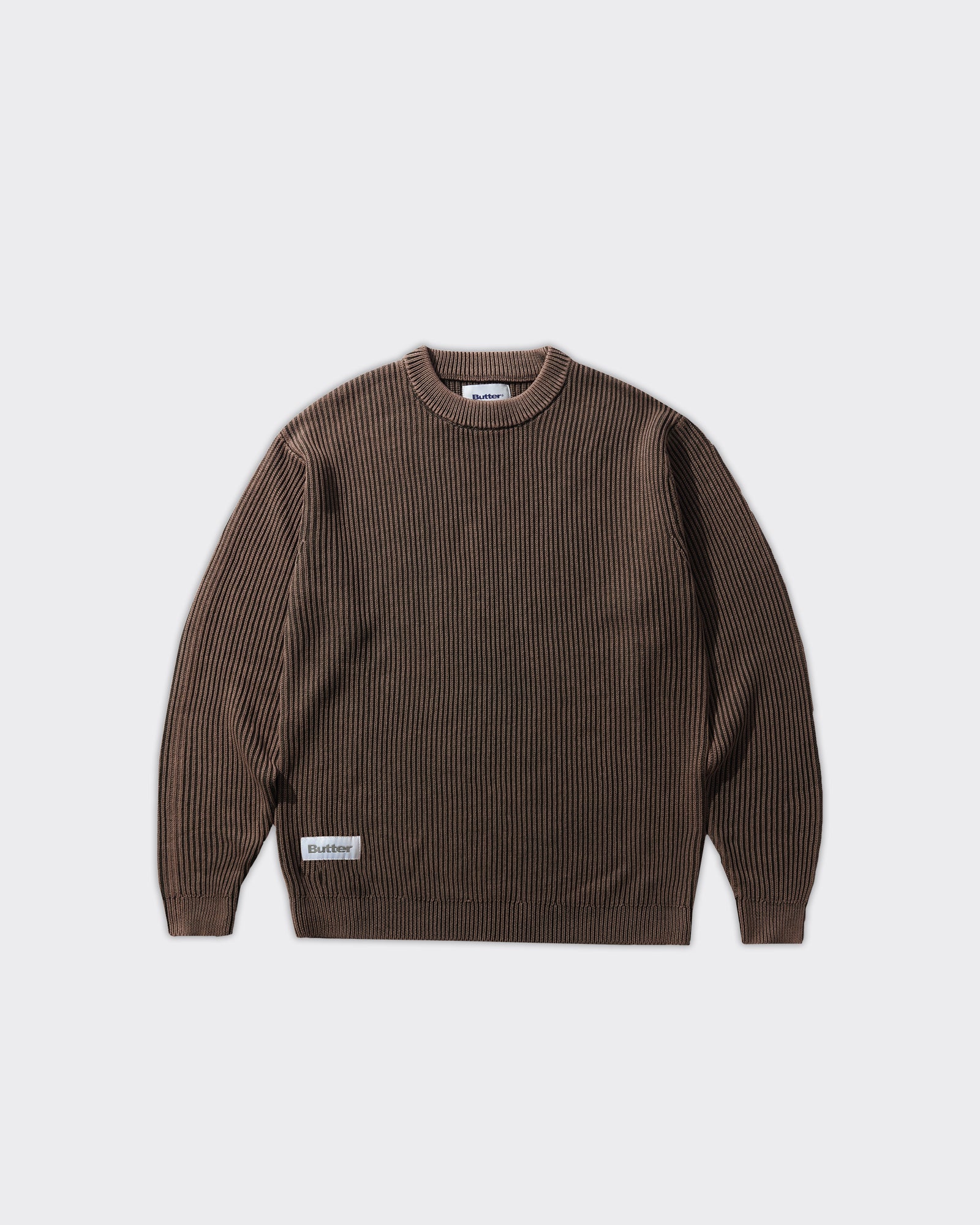 Maglione Knit Bleach Marrone