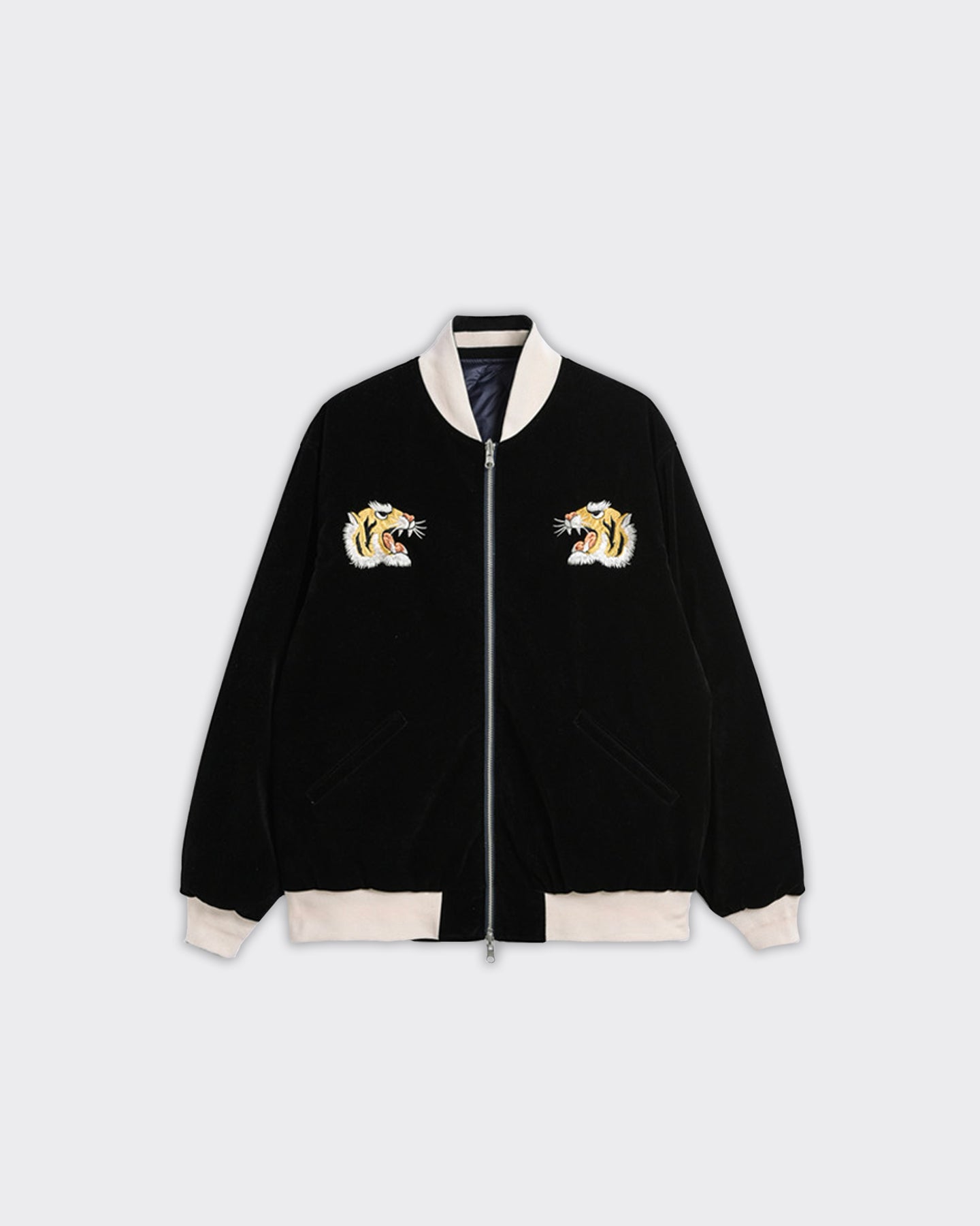 Bomber Varsity Reversible Skajan Black/Navy