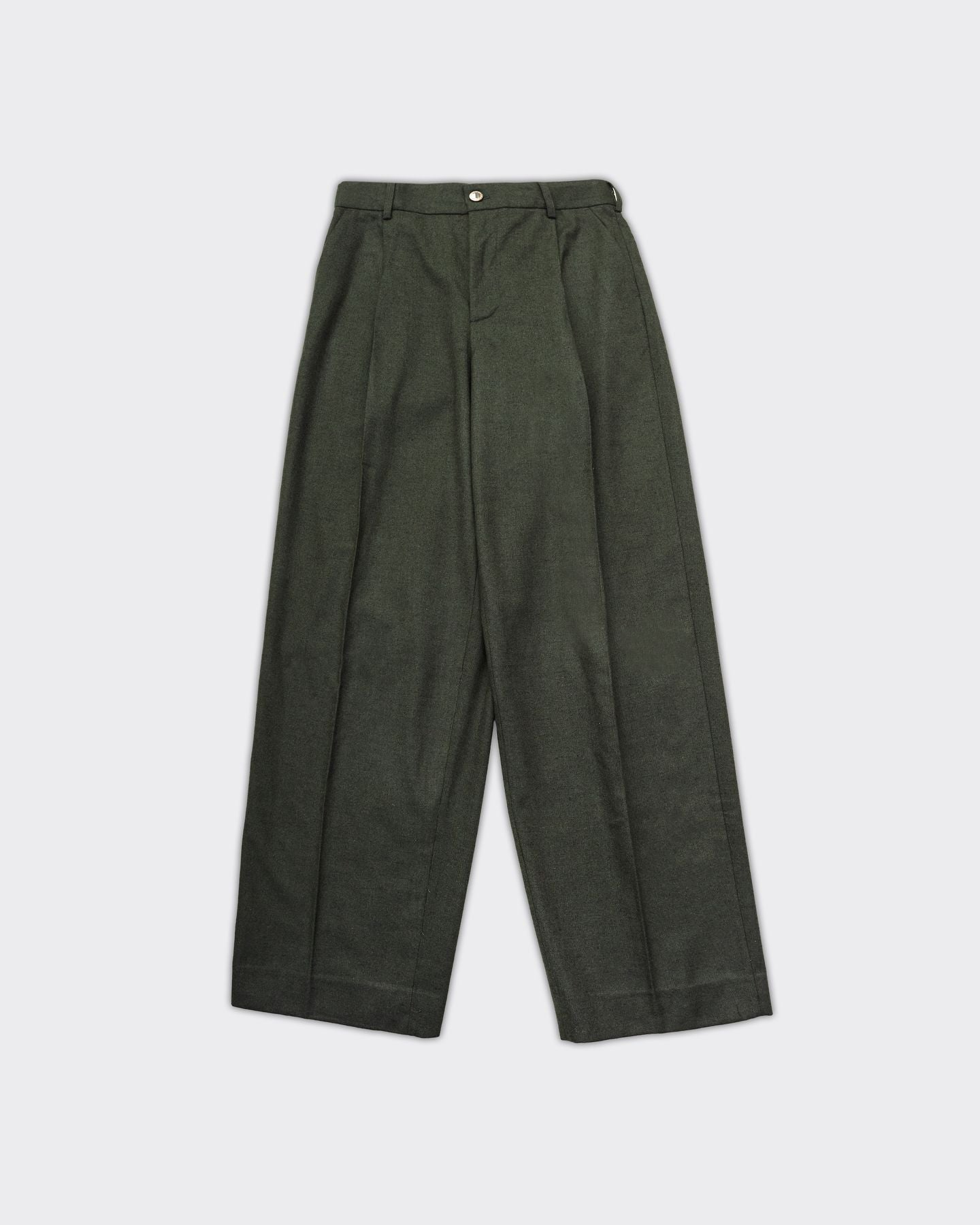 Pantalone WIDE LEG KOMBU GREEN