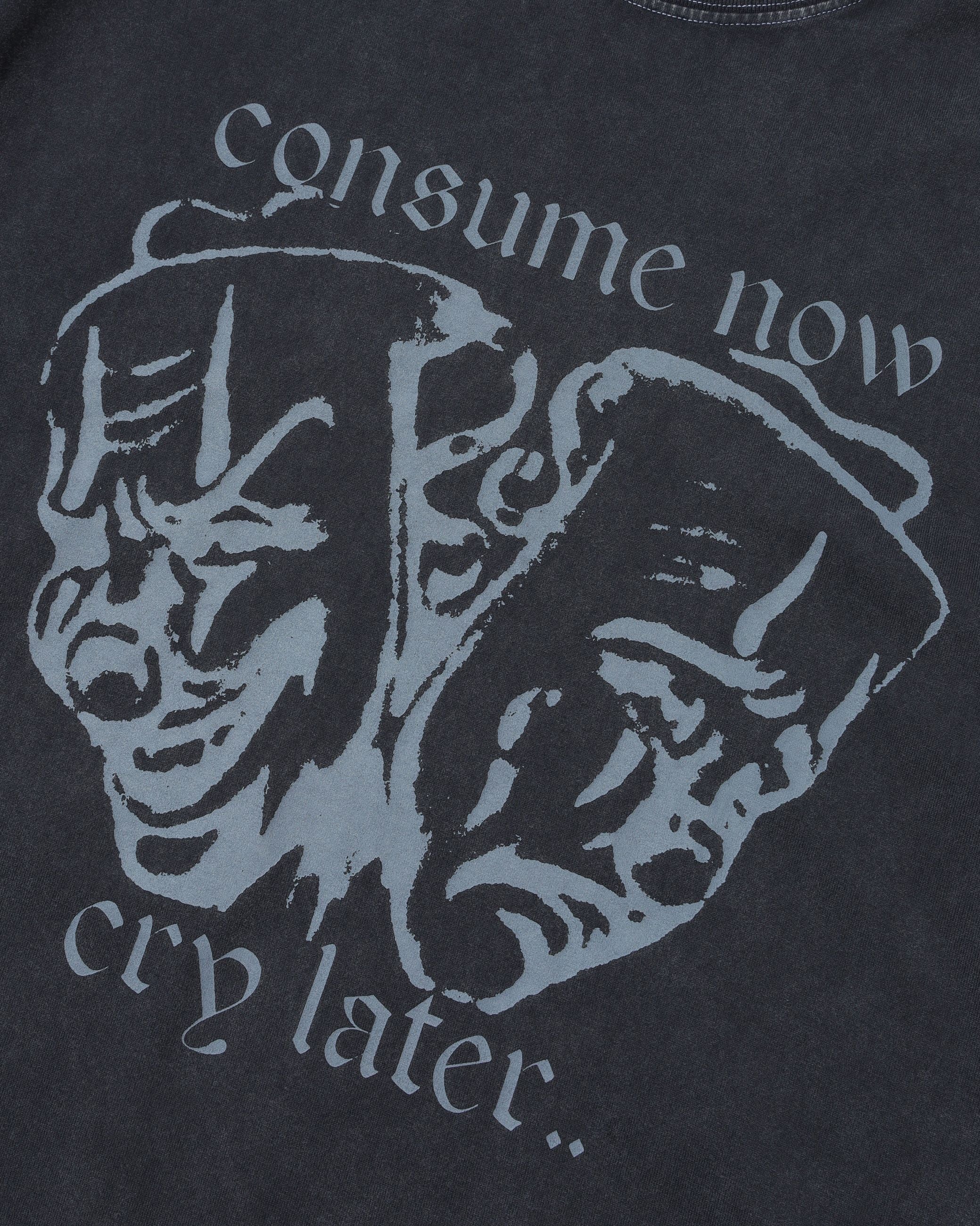 T-Shirt Two Face Charcoal