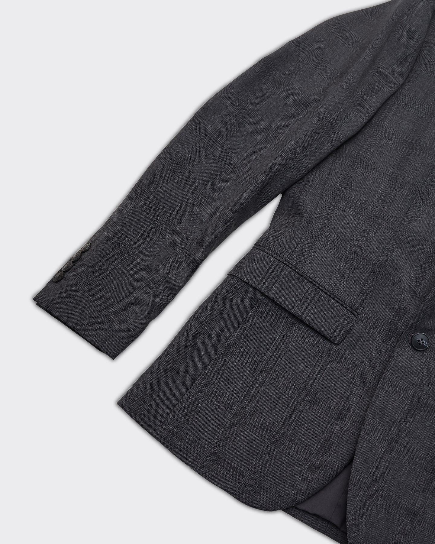 Blazer THEO SLim CHECK Grigio Scuro